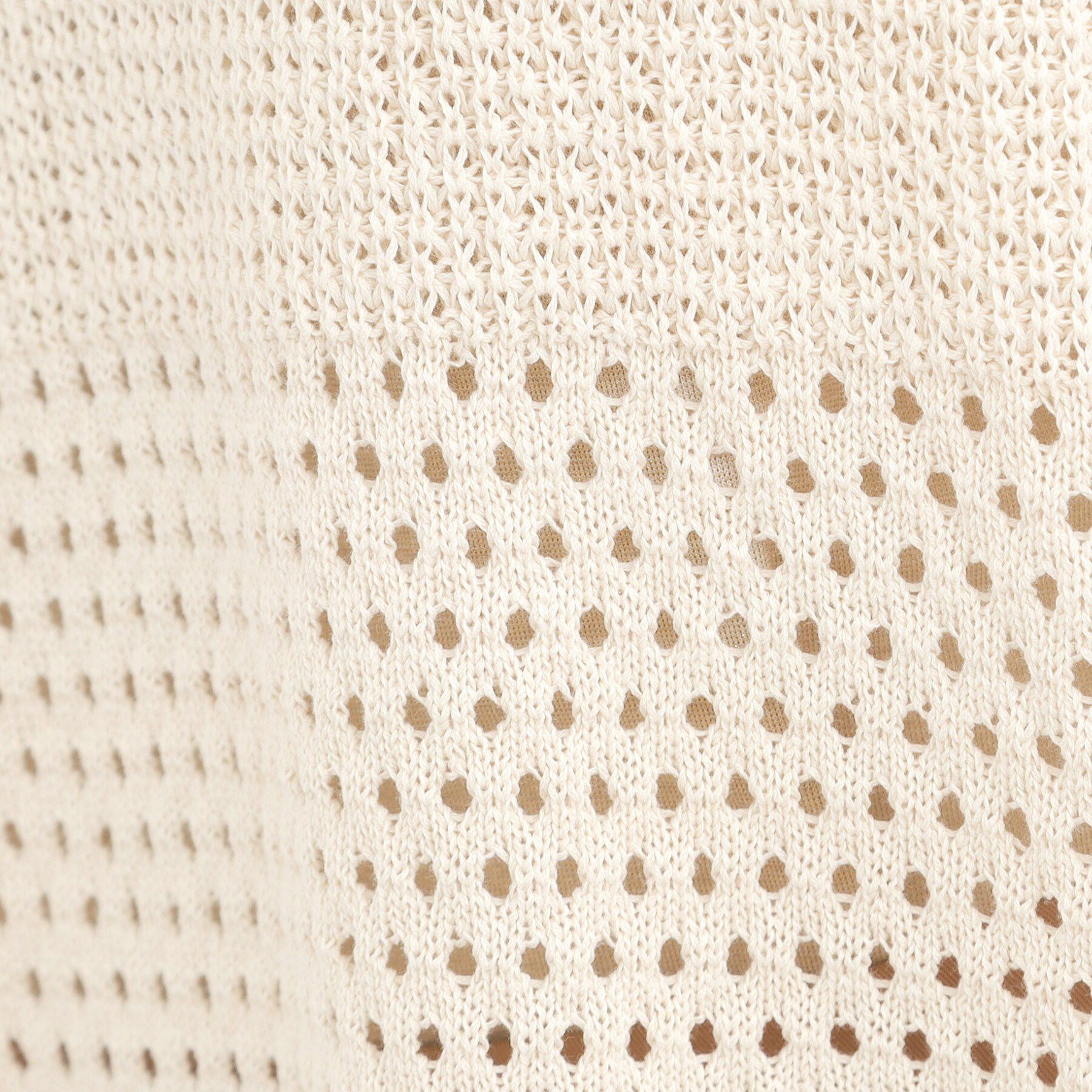 Reflect「【レイヤードにおすすめ◎】メッシュ風ドライタッチニット」|ニット・セーター|