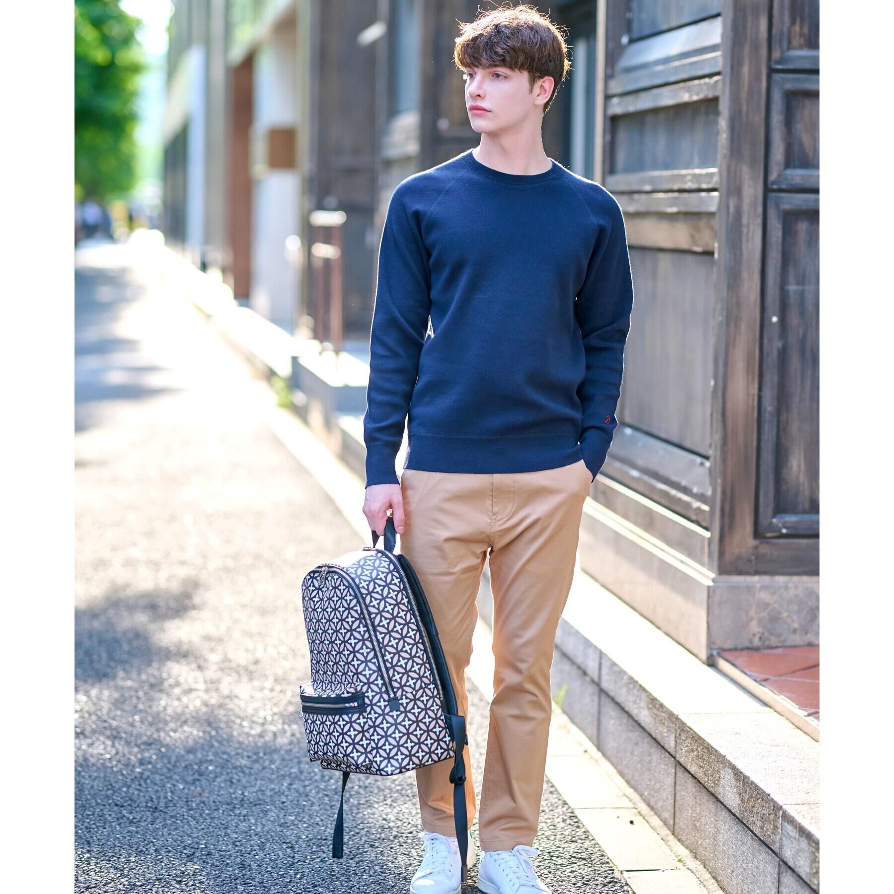 DRESSTERIOR「ウォッシャブル コットンカシミヤスムースニット」|ニット・セーター|