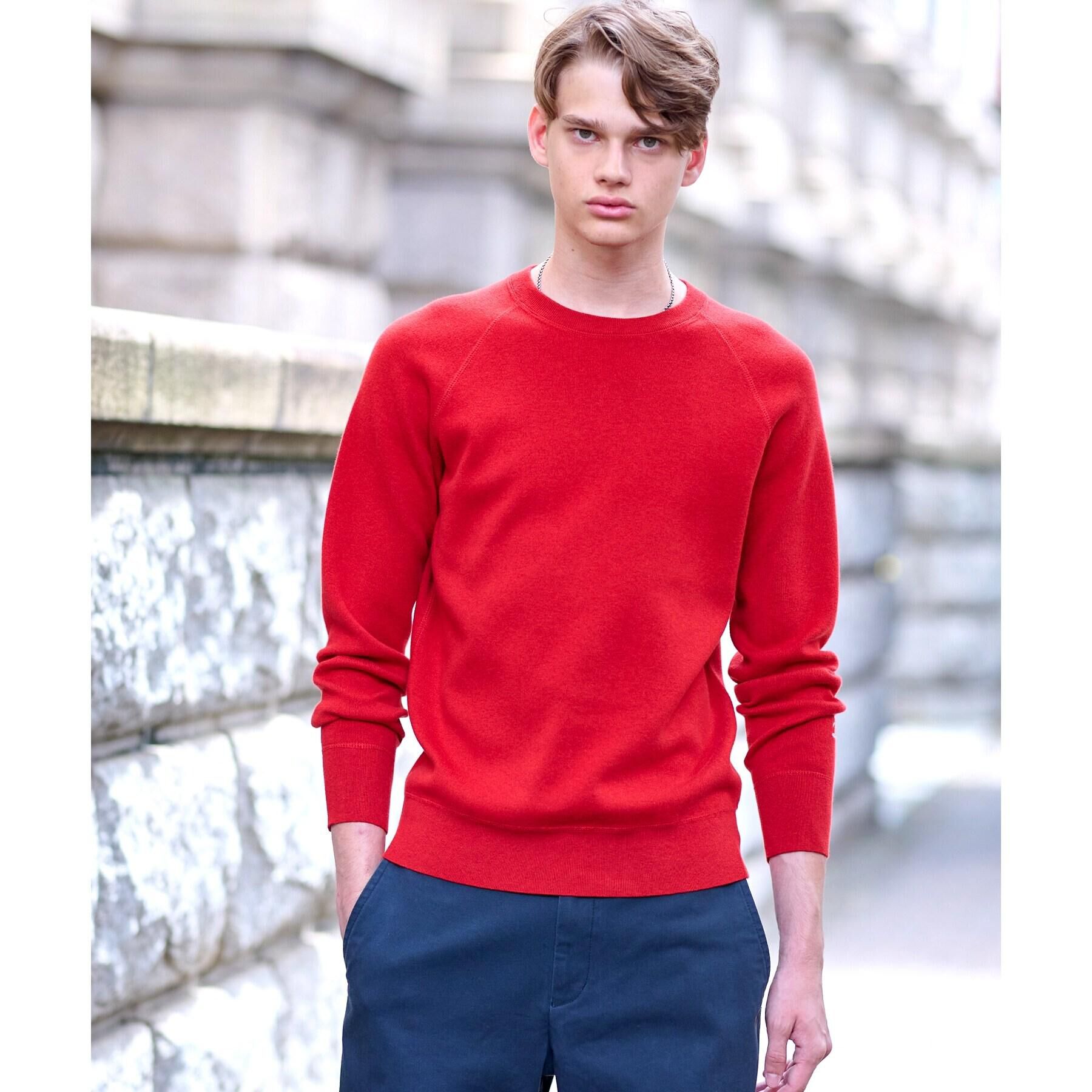 DRESSTERIOR「ウォッシャブル コットンカシミヤスムースニット」|ニット・セーター|