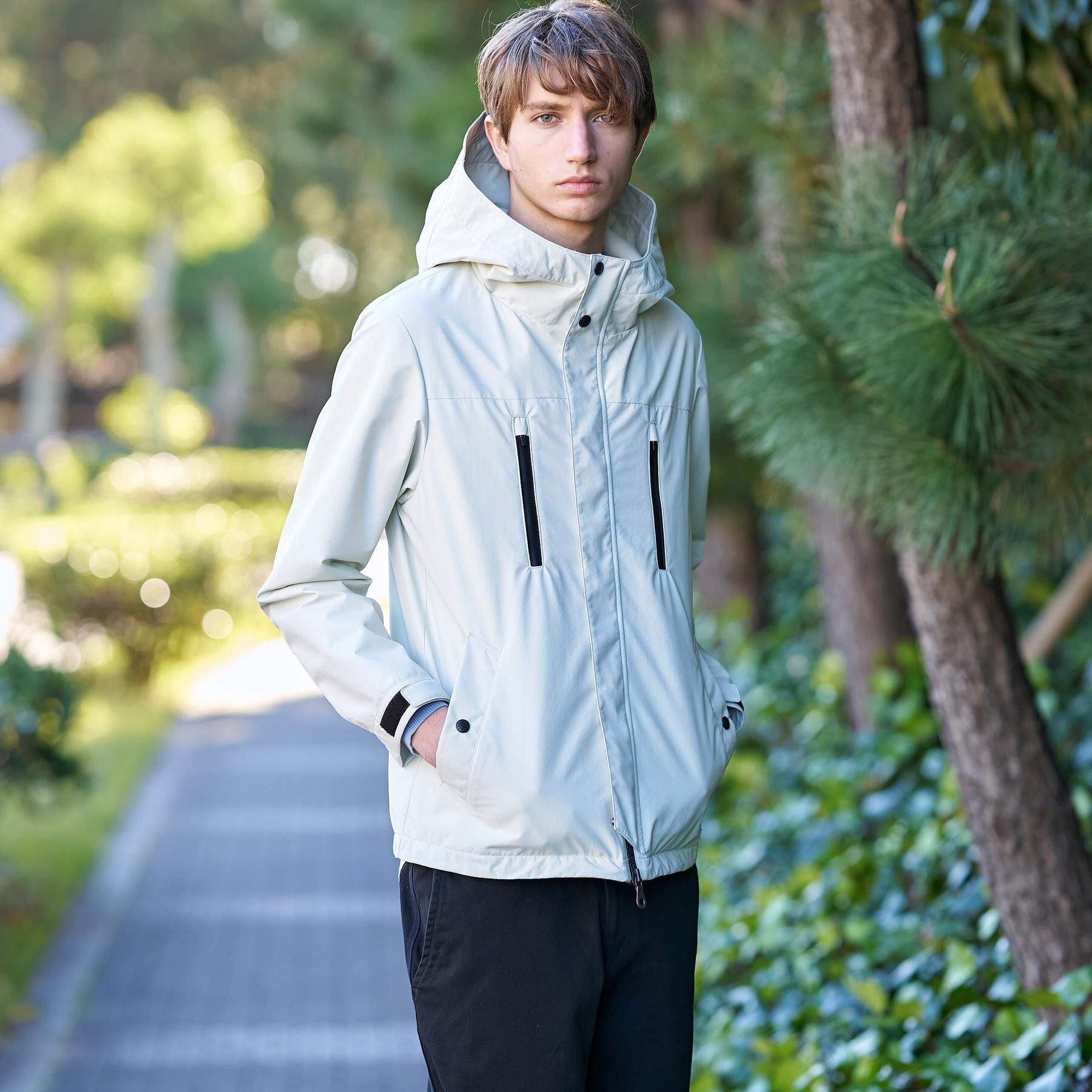 DRESSTERIOR「【防水/透湿素材/ウォッシャブル】ウォータープルーフ マウンテンパーカー」|ブルゾン・スタジャン|