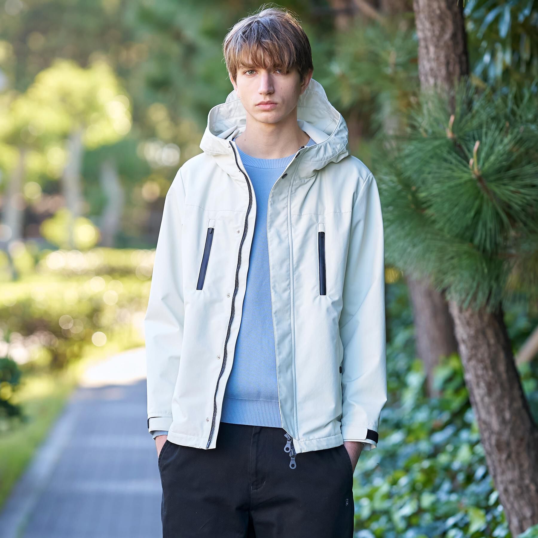 DRESSTERIOR「【防水/透湿素材/ウォッシャブル】ウォータープルーフ マウンテンパーカー」|ブルゾン・スタジャン|