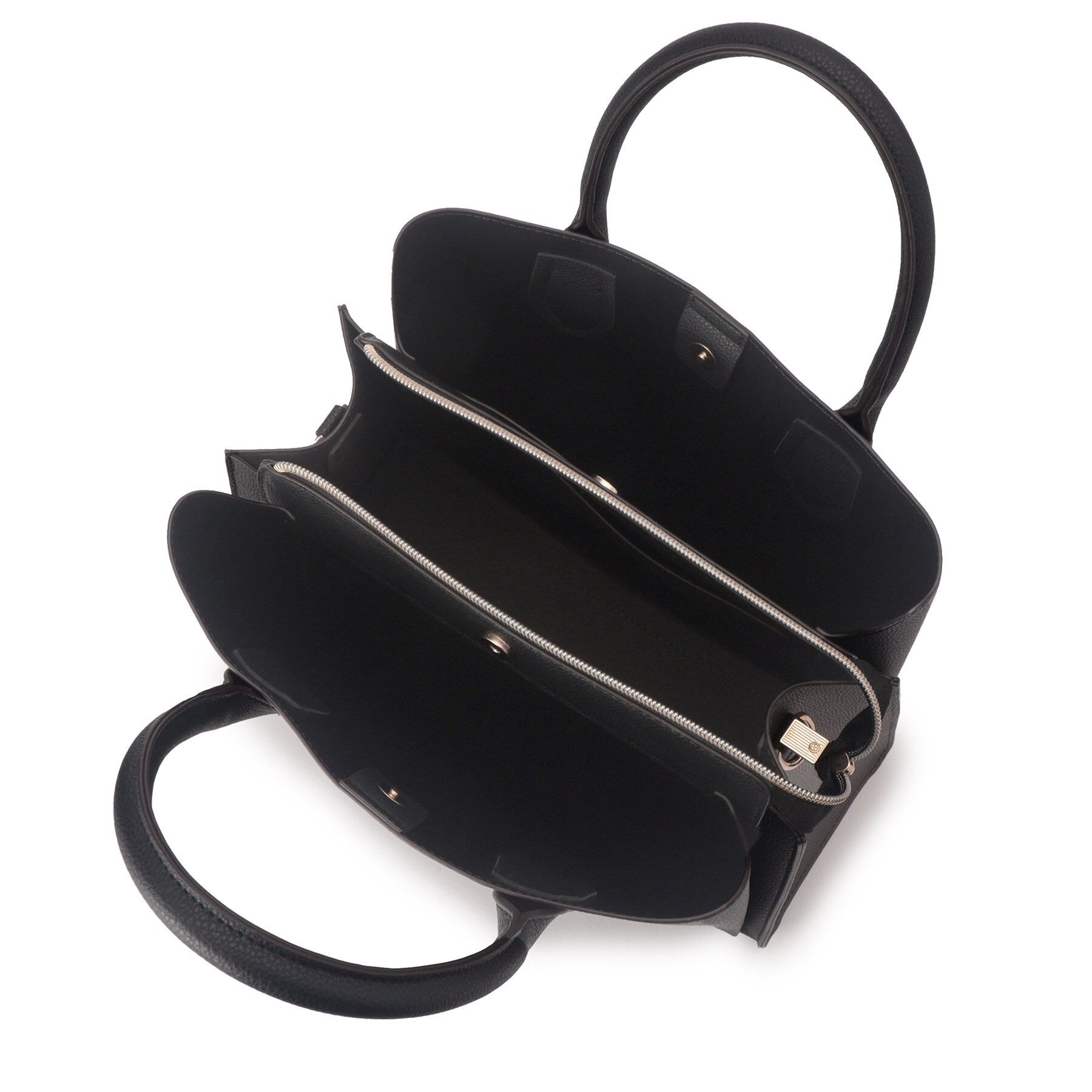 grove「【人間工学】中仕切りバイカラー2WAYトート」|トートバッグ|