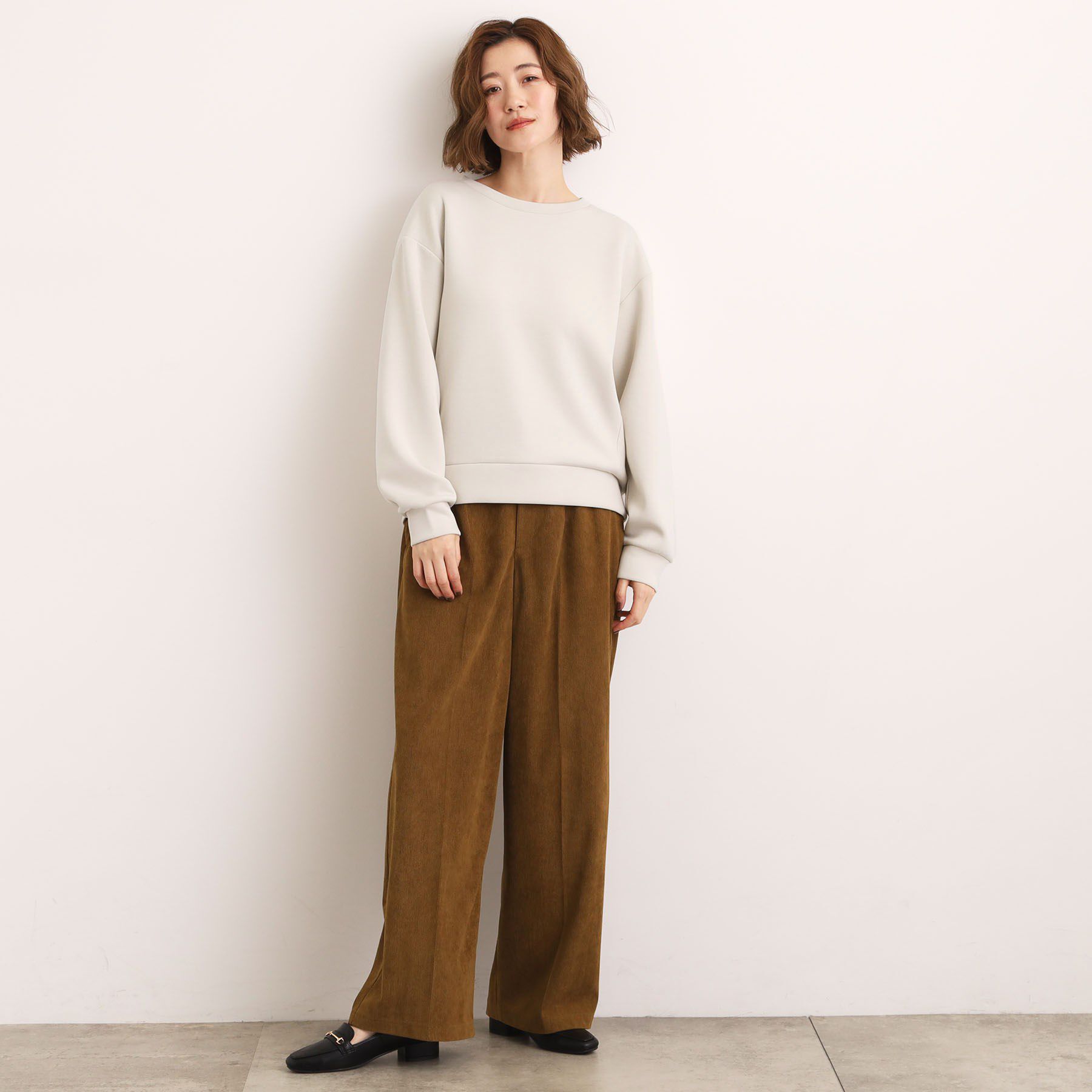 grove「ダンボールコクーンシルエットプルオーバー」|パーカー|