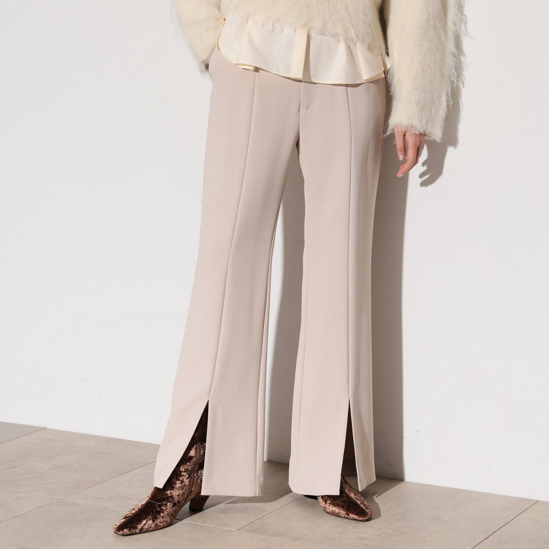 GALLEST「フレアスリットパンツ」|その他|ﾍﾞｰｼﾞｭ(052)