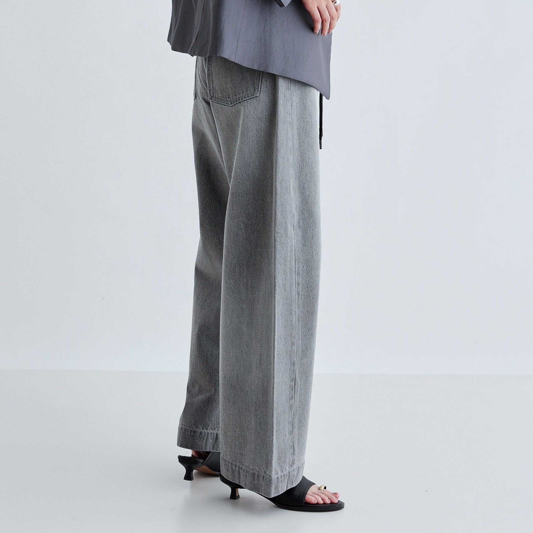 GALLEST「ワイドシームデニム」|デニム|