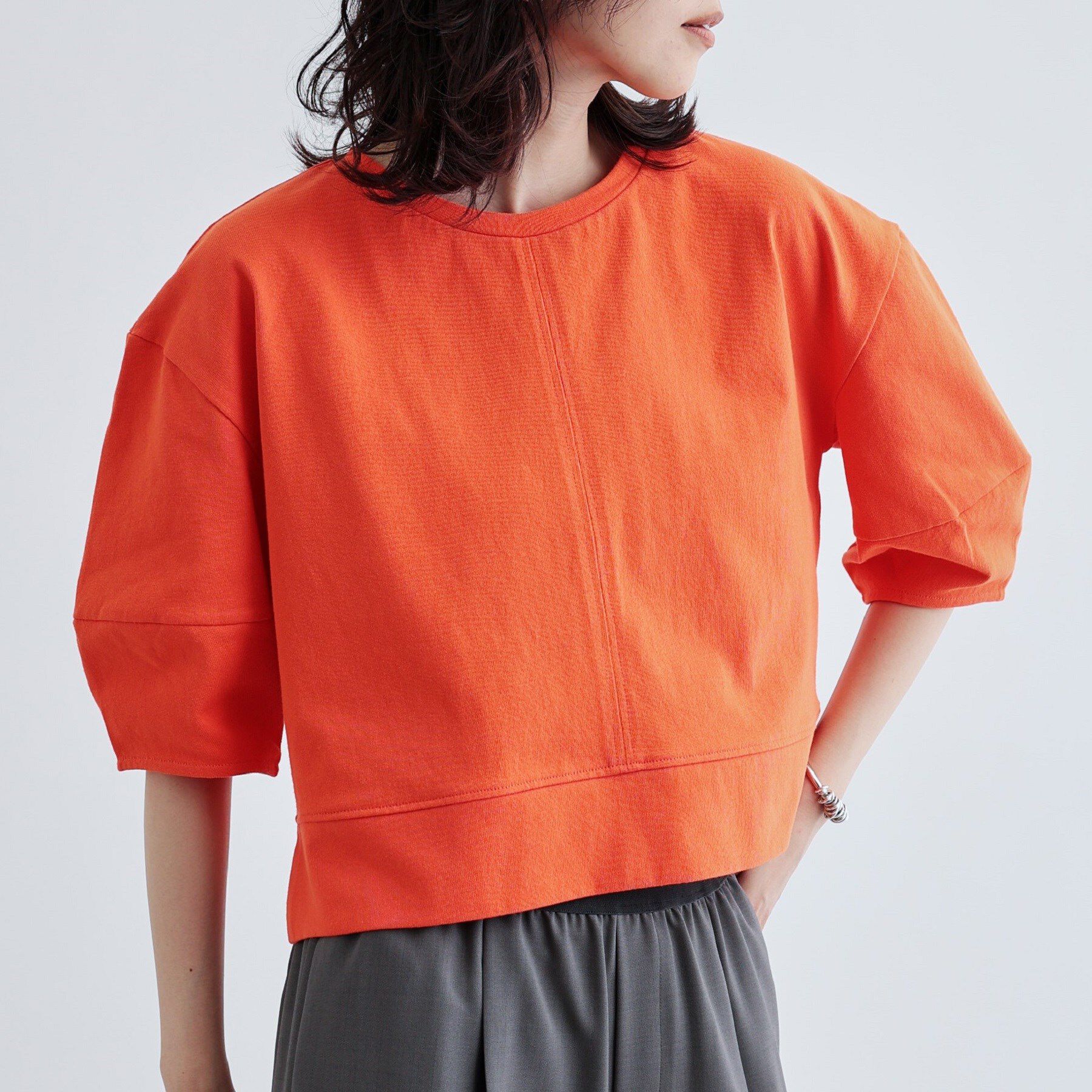 GALLEST「【再入荷】フォルムスリーブカットソー」|Tシャツ・カットソー|