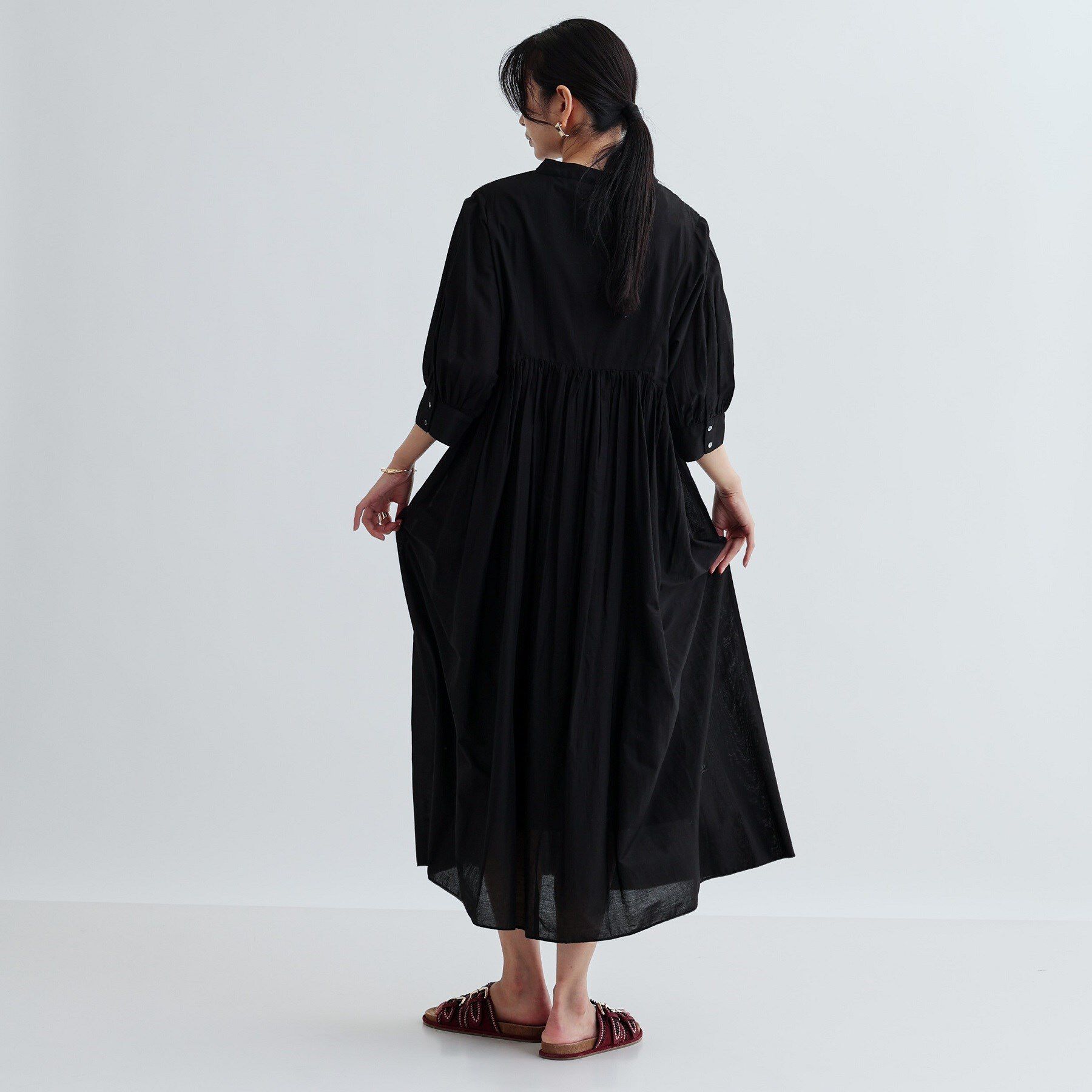 GALLEST「ピンタックコットンワンピース」|ワンピース|