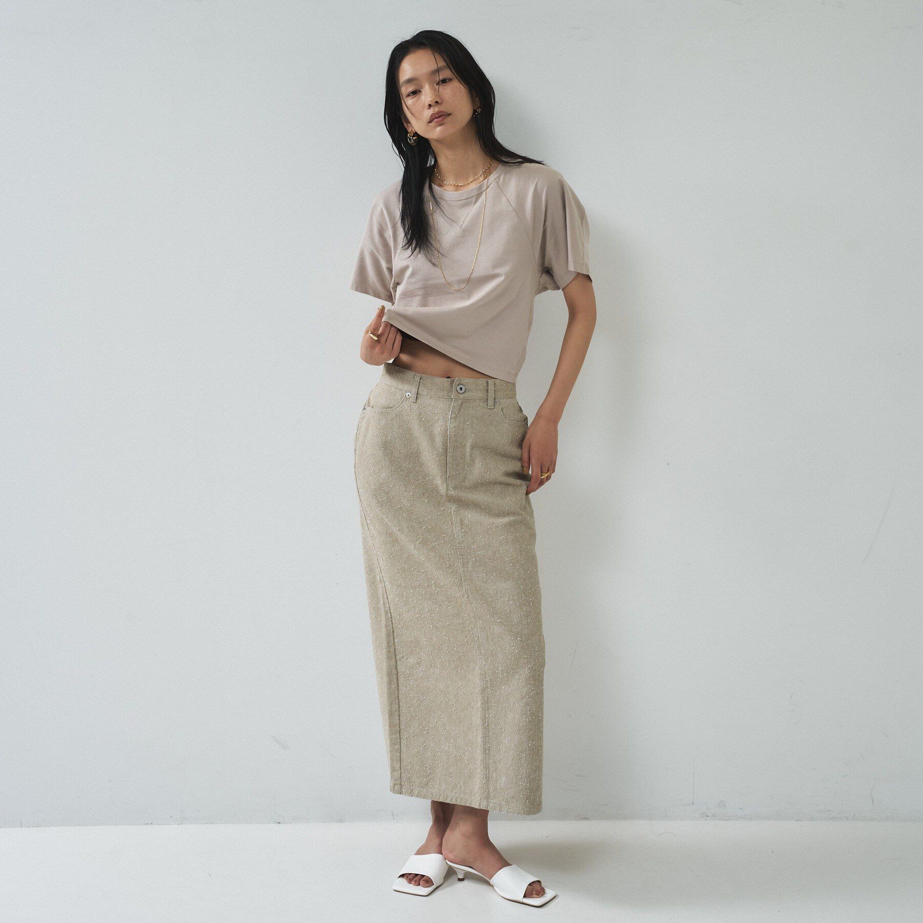 GALLEST「【UVカット】ラグランフォルムカットソー」|Tシャツ・カットソー|