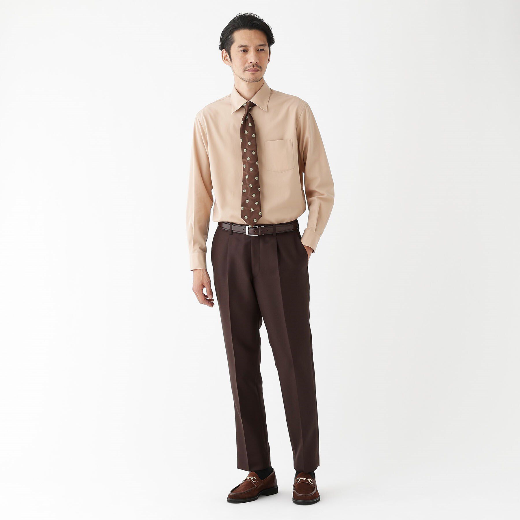 TAKEO KIKUCHI「【THE FLAGSHIP】スーピマ ツイル シャツ」|シャツ・ブラウス|