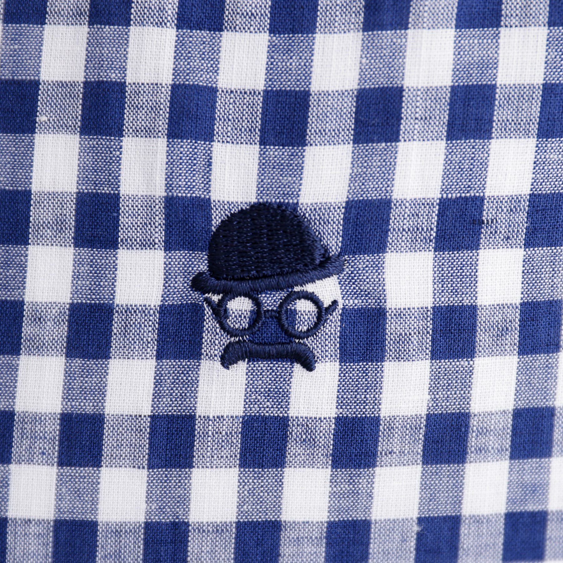 TAKEO KIKUCHI「【LIMITED】ワンポイント刺繍 綿麻チェック 半袖シャツ」|シャツ・ブラウス|