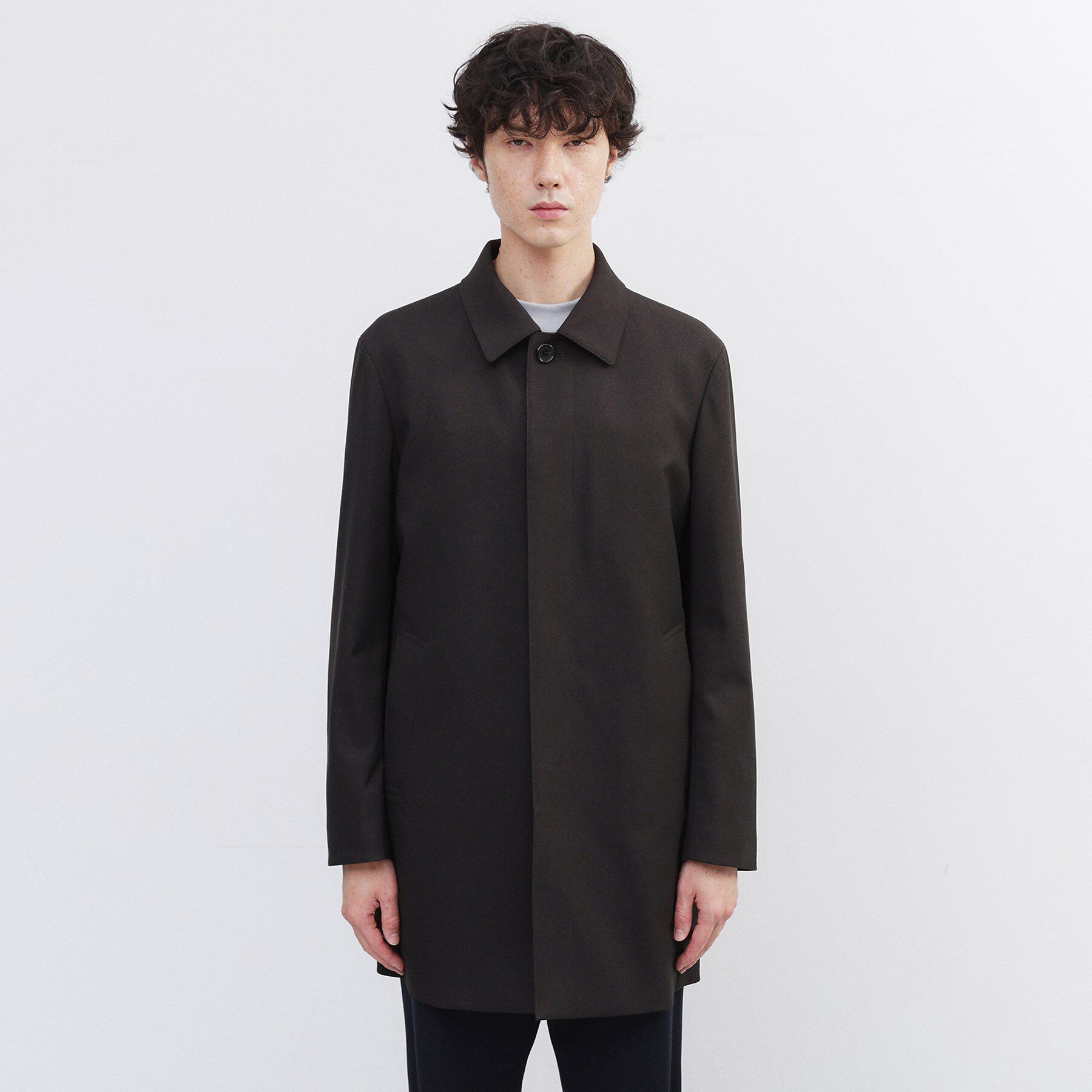 TAKEO KIKUCHI「【ダウンライナー付き】メランジ ステンカラー コート」|ステンカラーコート|