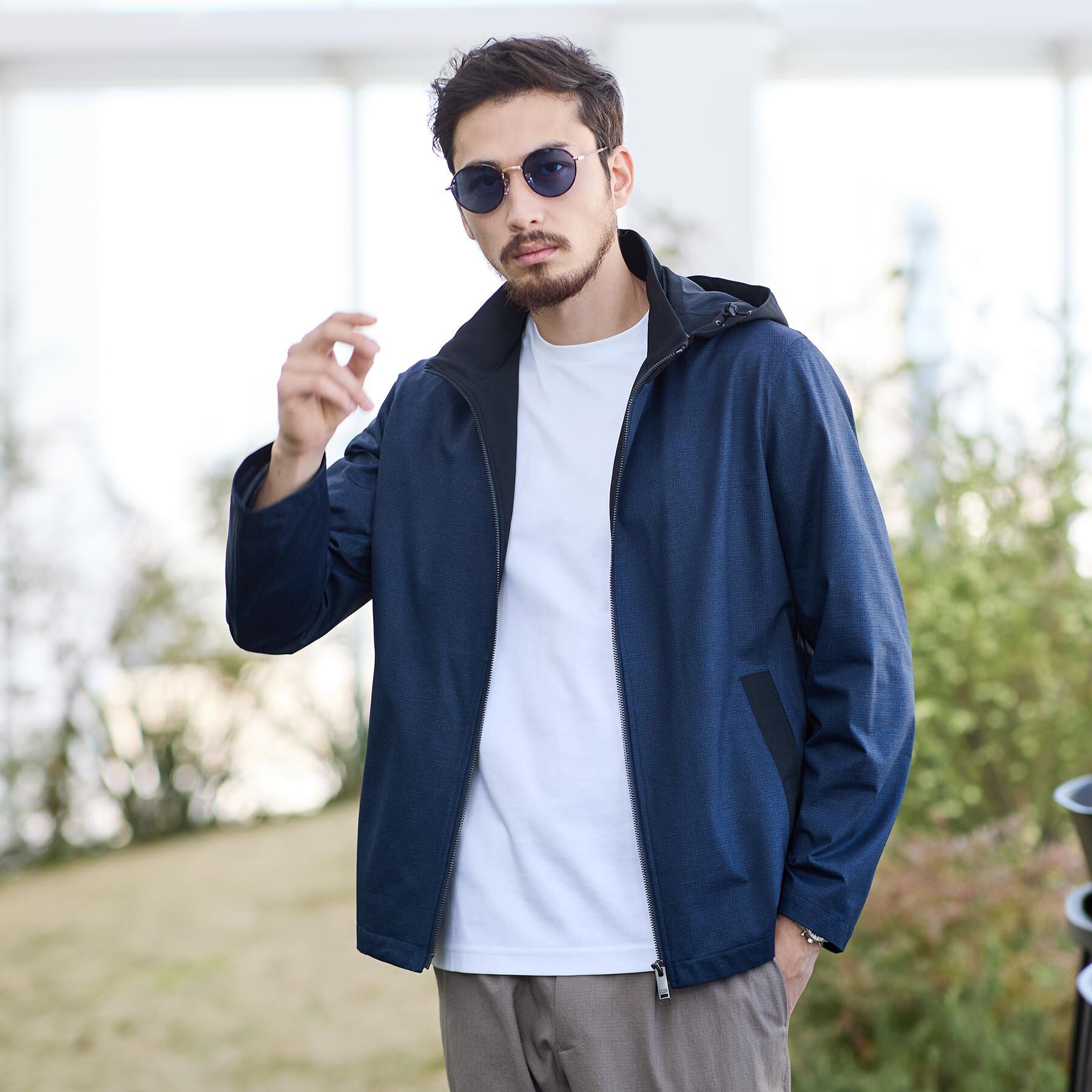 TAKEO KIKUCHI「2WAYアクティブ ライト ブルゾン」|ブルゾン・スタジャン|