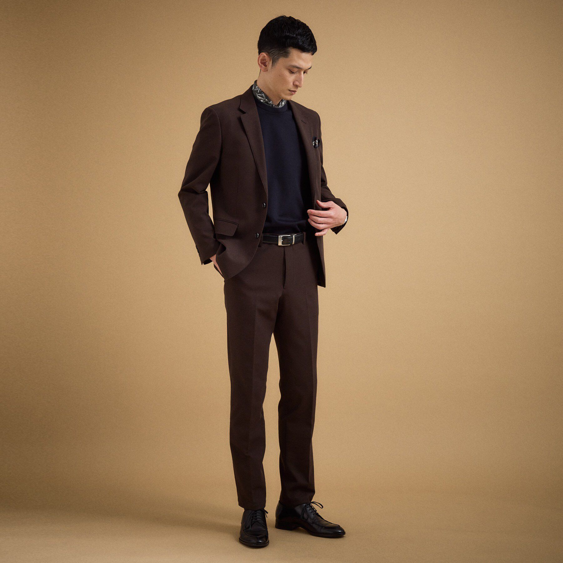 TAKEO KIKUCHI「ワンストローク刺繍 半袖 Tシャツ」|Tシャツ・カットソー|