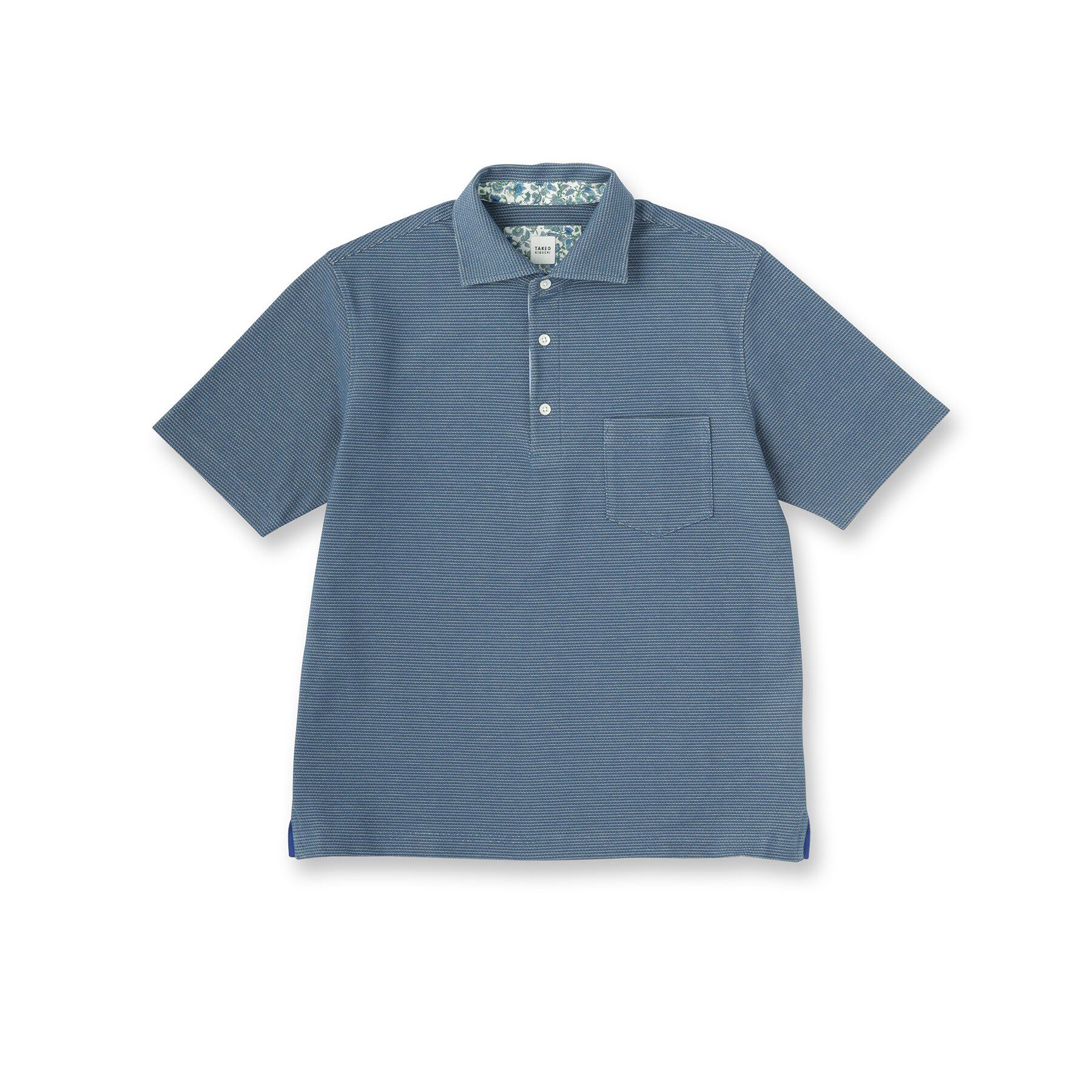 TAKEO KIKUCHI「【抗菌防臭】ハニカムメランジ ポロシャツ」|ポロシャツ|