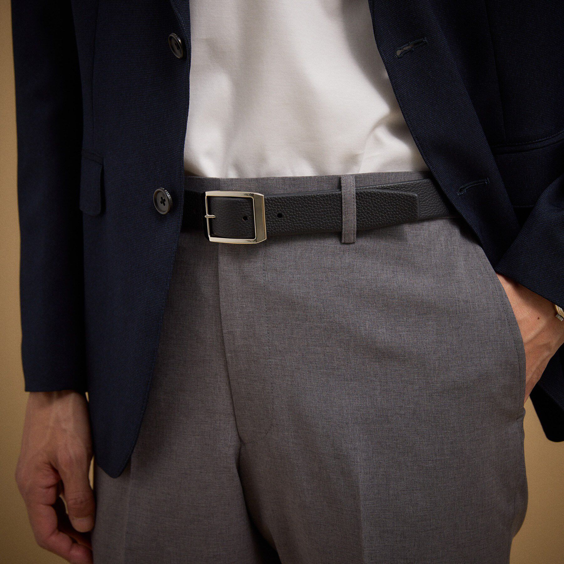 TAKEO KIKUCHI「縁返し リバーシブルドレスベルト」|ベルト|