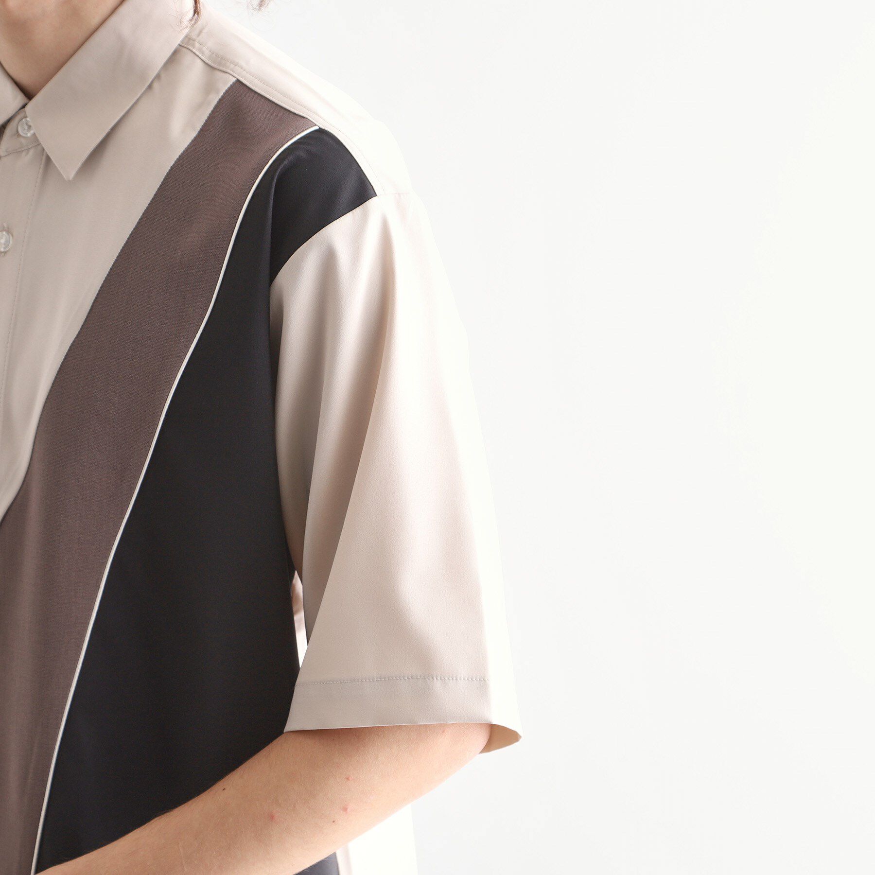 tk.TAKEO KIKUCHI「カーブスイッチシャツ」|シャツ・ブラウス|