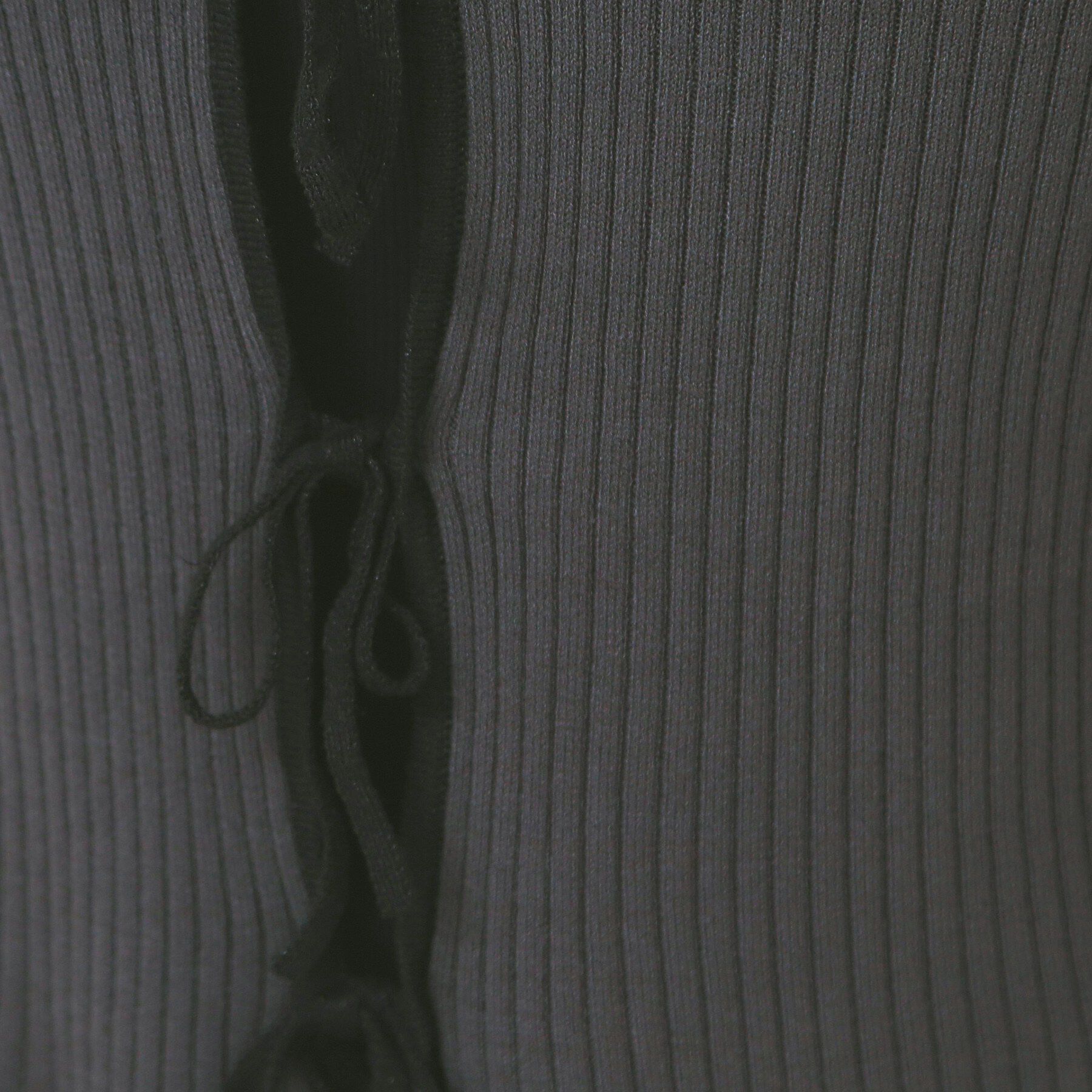 index「前後2wayラメトリムリボンカーディガン【洗濯機OK】」|カーディガン|