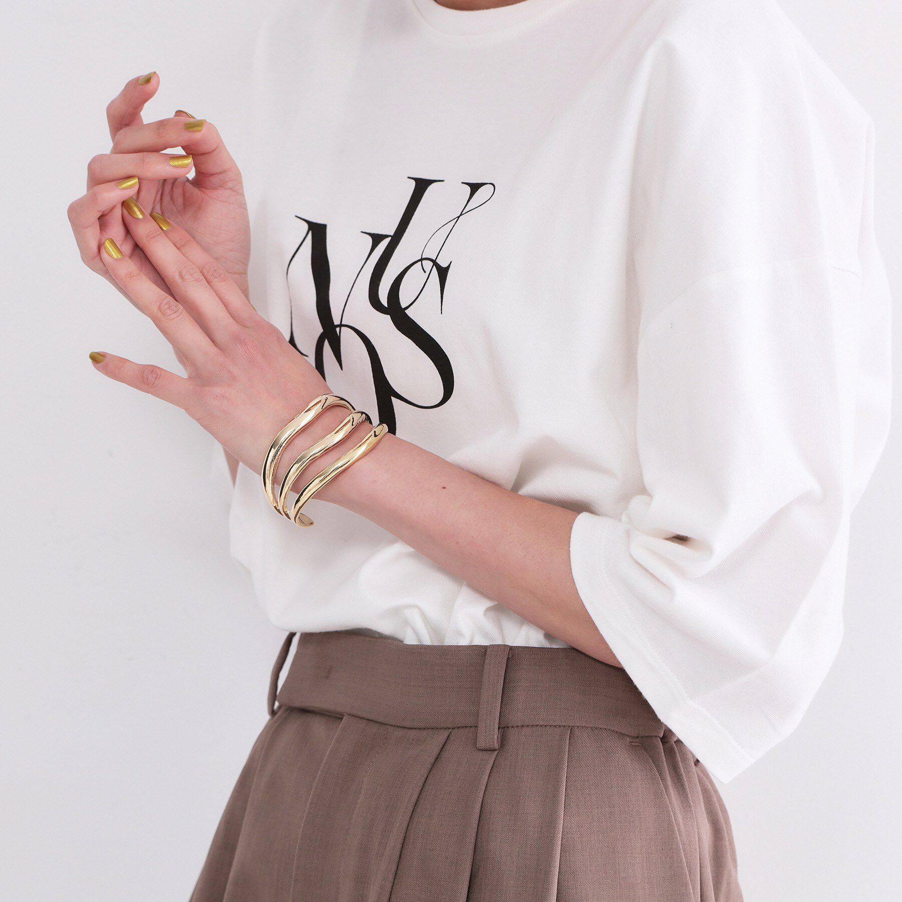 OPAQUE.CLIP「3ラインバングル」|ブレスレット・バングル|