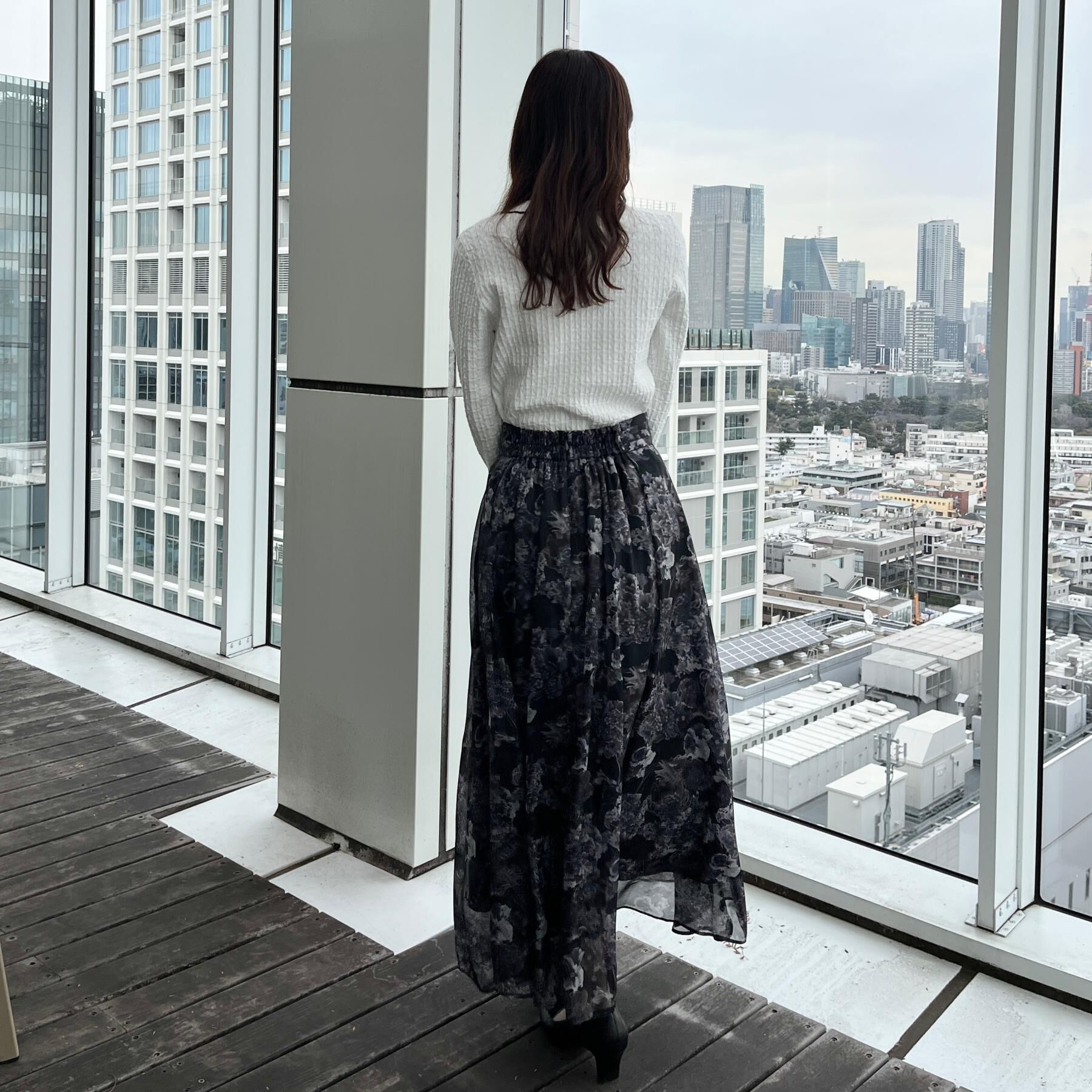 Couture broach「【洗える着映え】ビジュー釦ポロニット」|ニット・セーター|