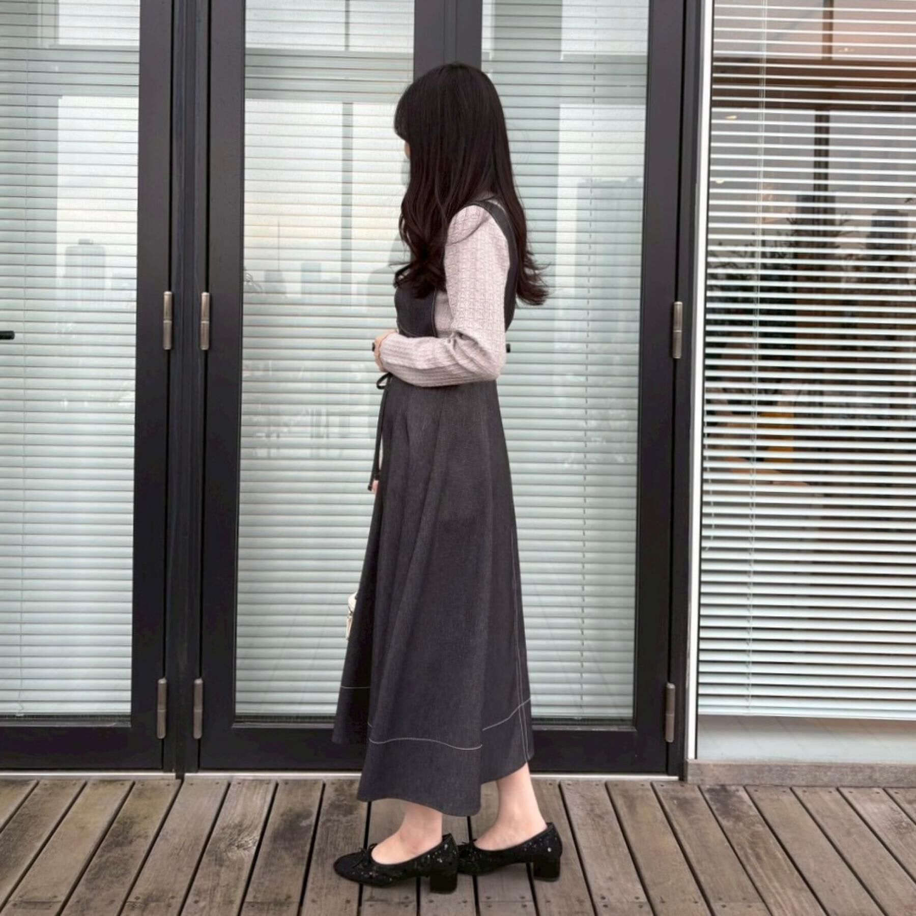 Couture broach「【洗える着映え】ビジュー釦ポロニット」|ニット・セーター|