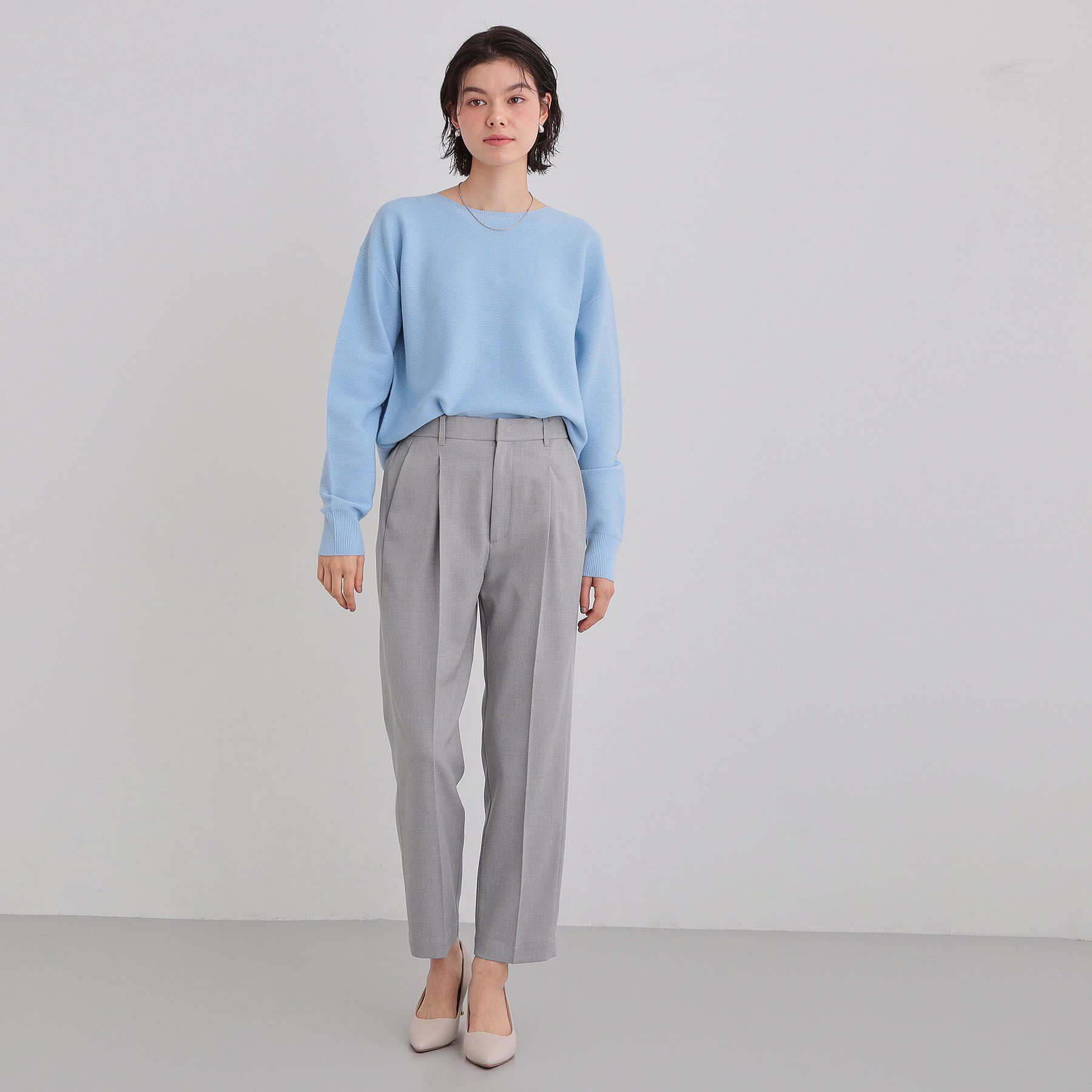 THE SHOP TK「【通勤にもデイリーにも】CAVIAN ベーシックテーパードパンツ/セットアップ可」|その他|