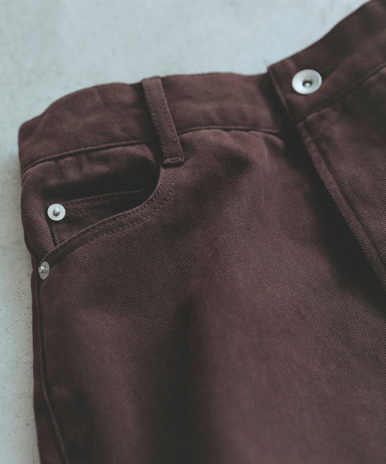  「私に&ldquo;ちょうどいい&rdquo;ワイドストレートパンツ」|その他|ダークブラウ 1