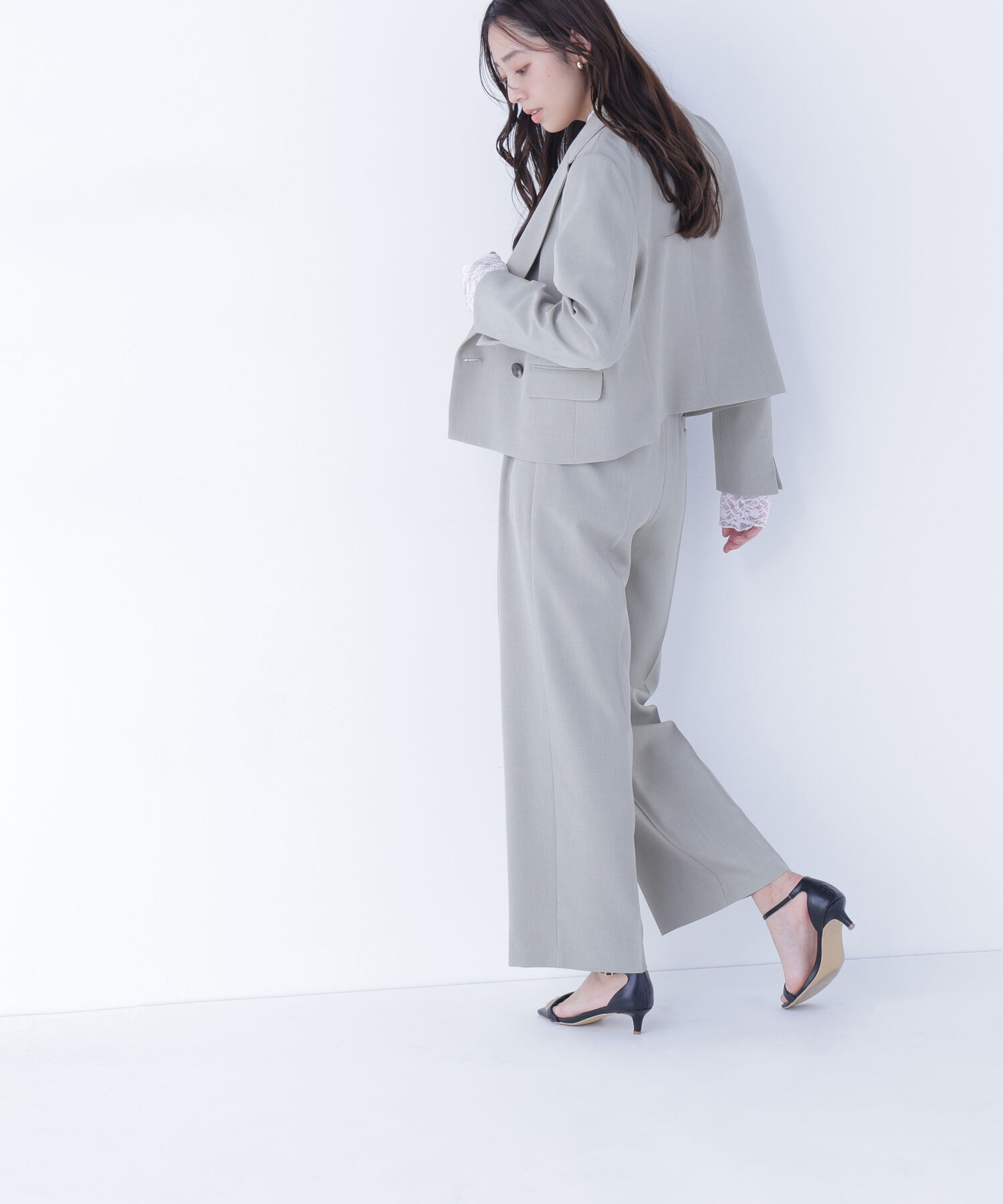  「クラッシー SETUP ショート丈ジャケット」|その他|