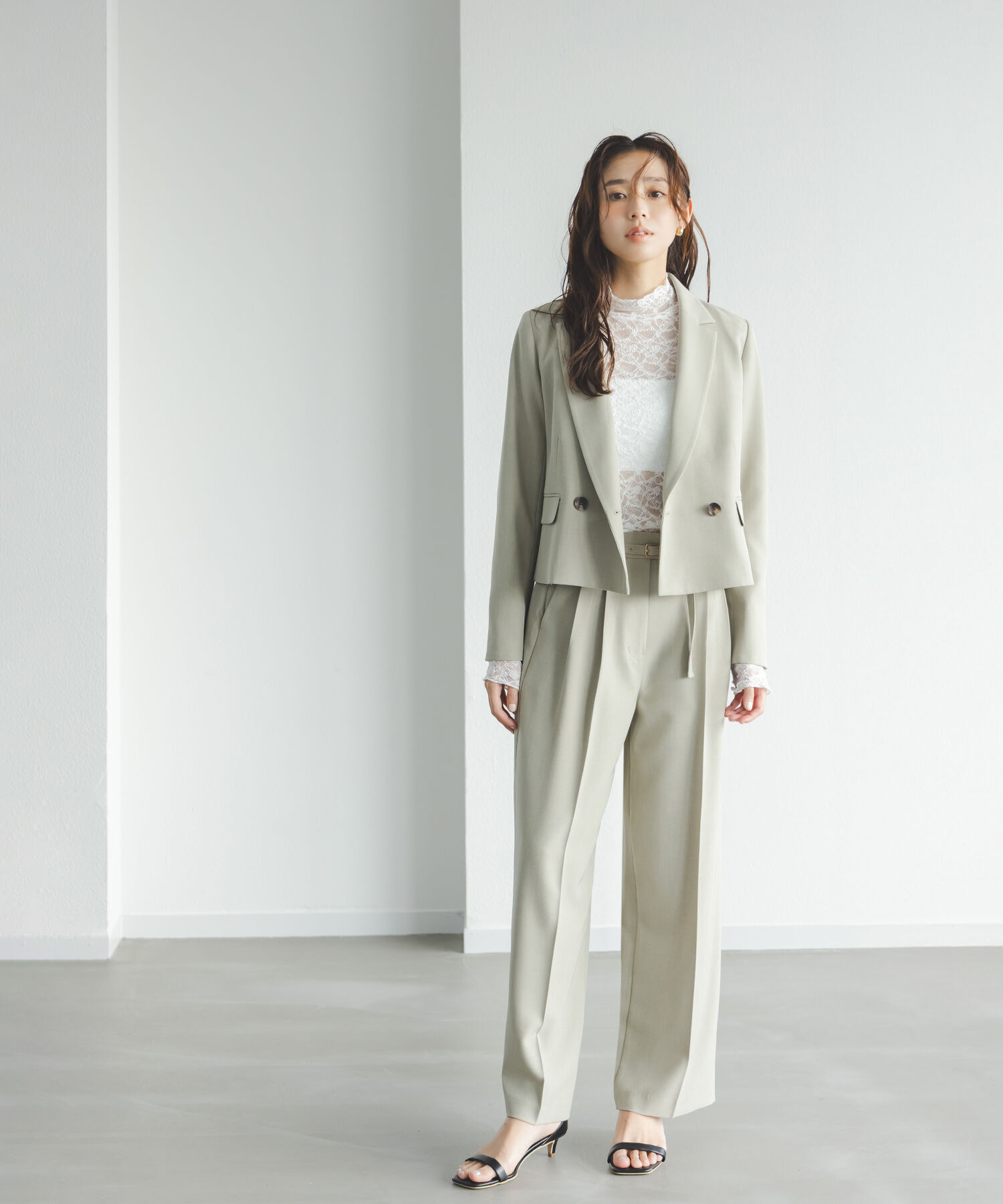  「クラッシー SETUP ショート丈ジャケット」|その他|