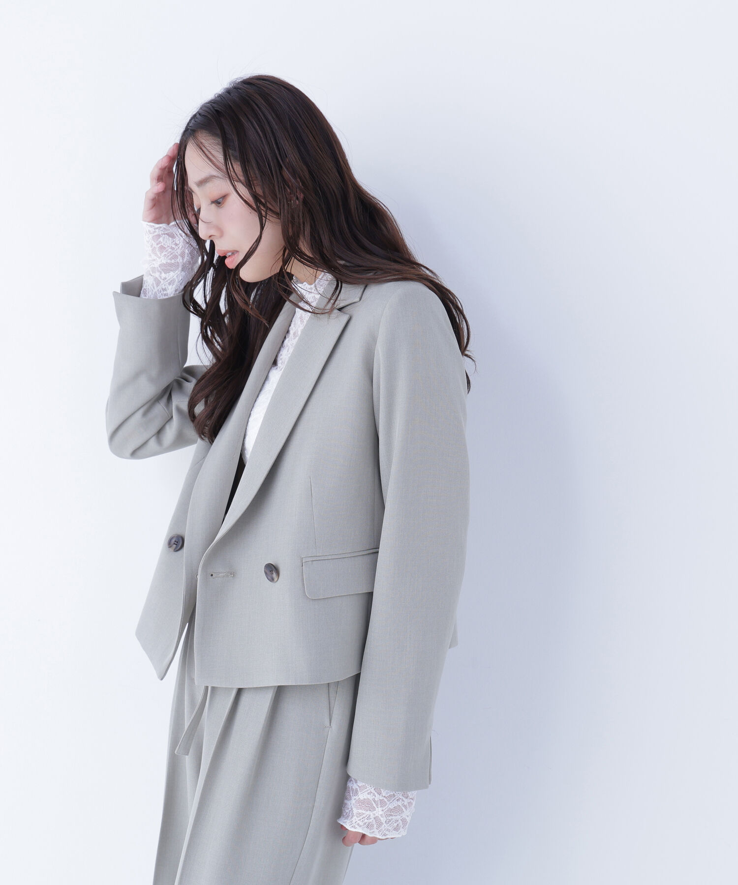  「クラッシー SETUP ショート丈ジャケット」|その他|