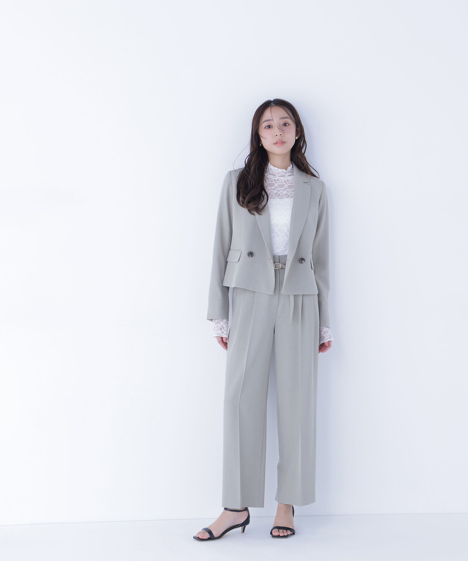  「クラッシー SETUP ショート丈ジャケット」|その他|