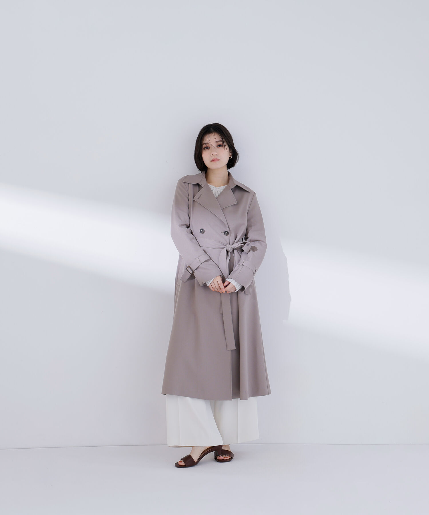  「パウダーツイルトレンチコート」|その他|