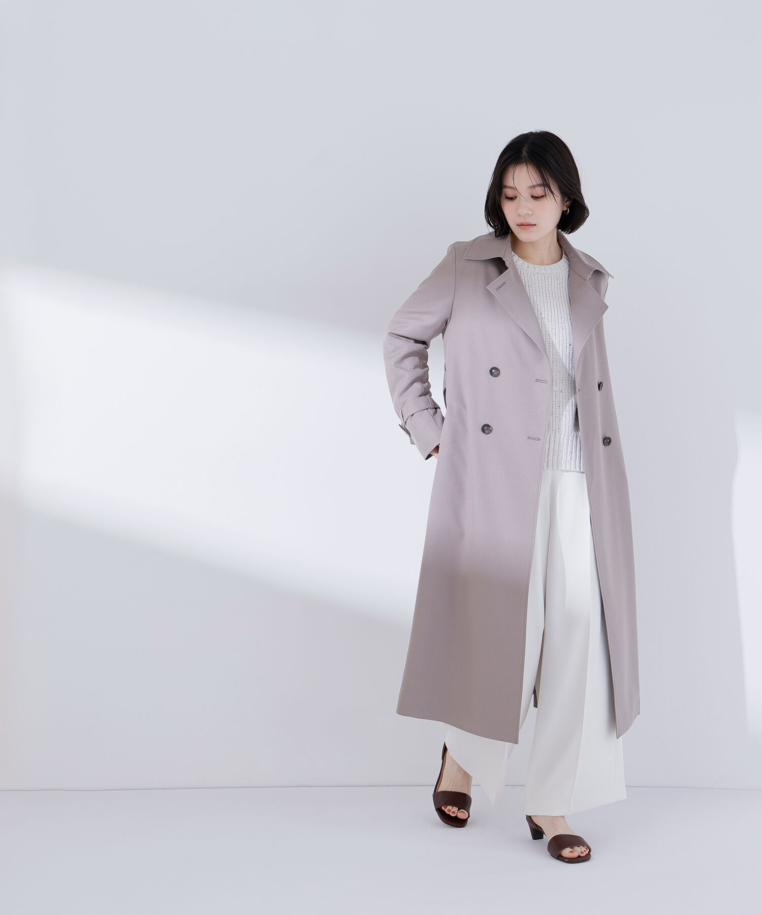  「パウダーツイルトレンチコート」|その他|