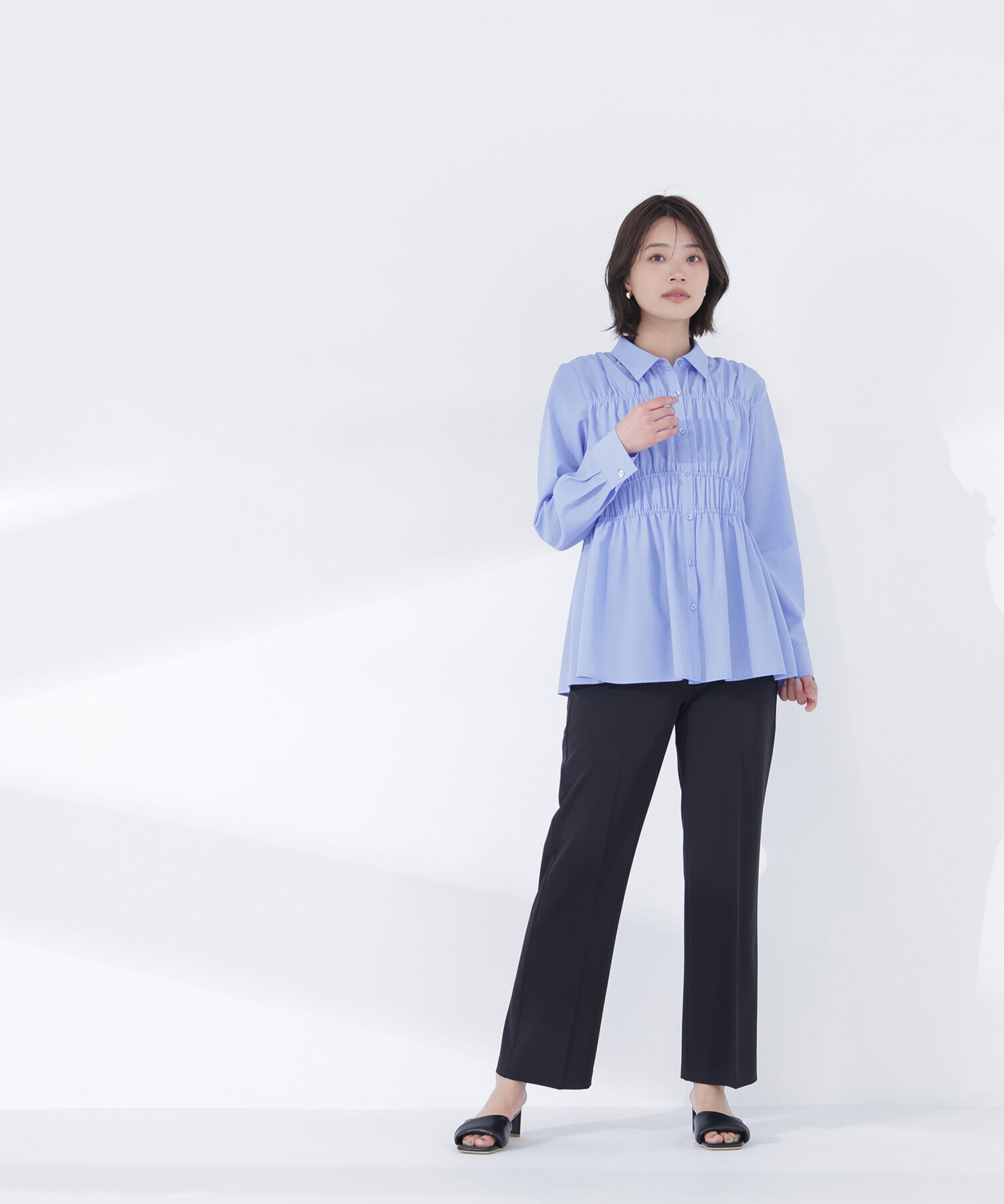  「セミフレアツイルパンツ」|その他|