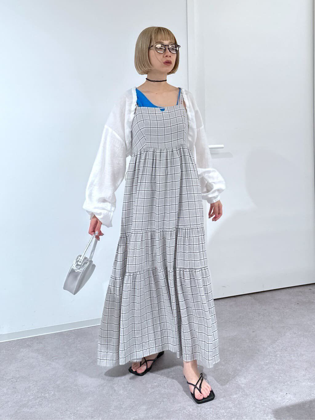  「ドロストショート丈ボレロ」|シャツ・ブラウス|