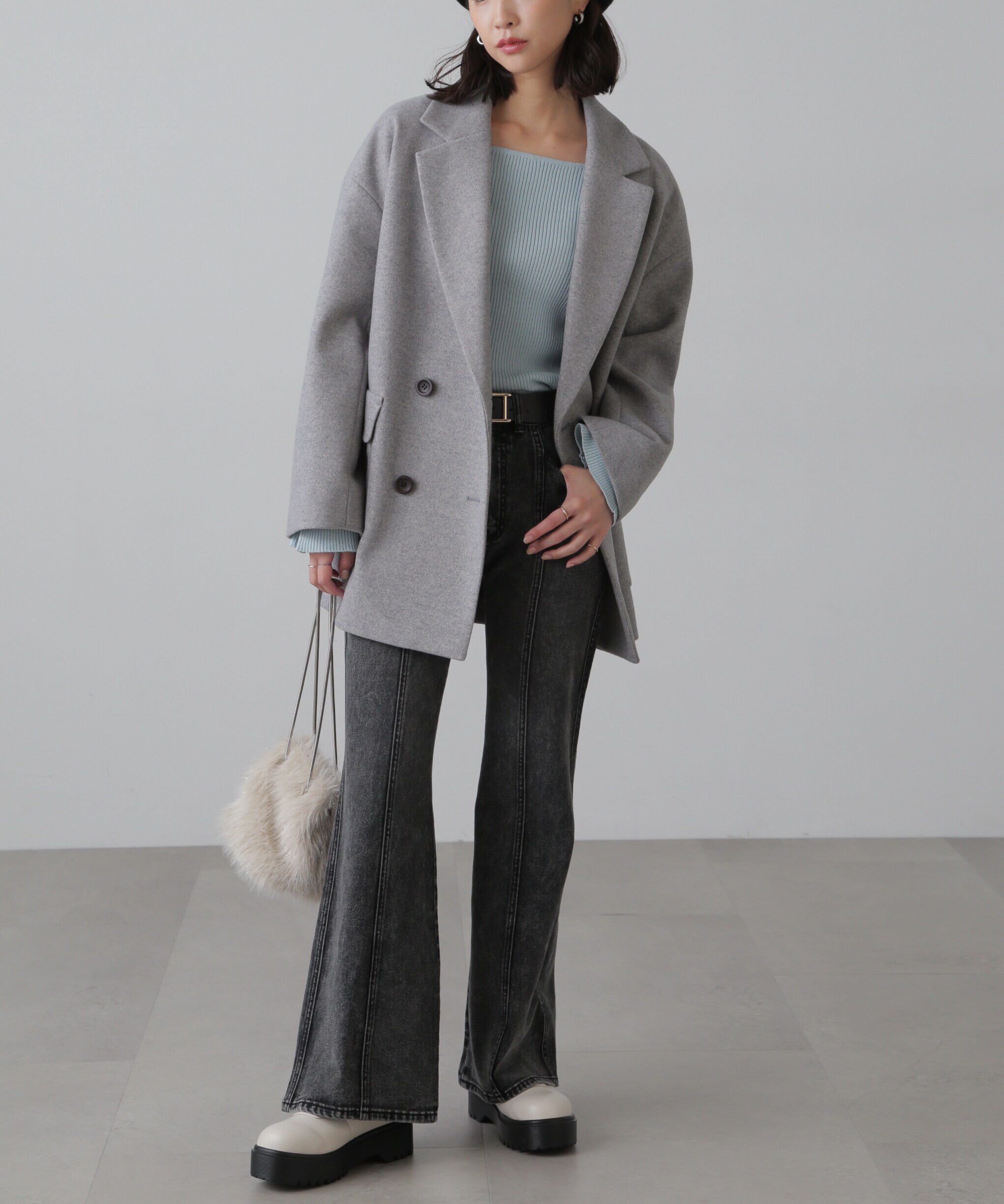  「オーバーサイズジャケットコート」|その他|