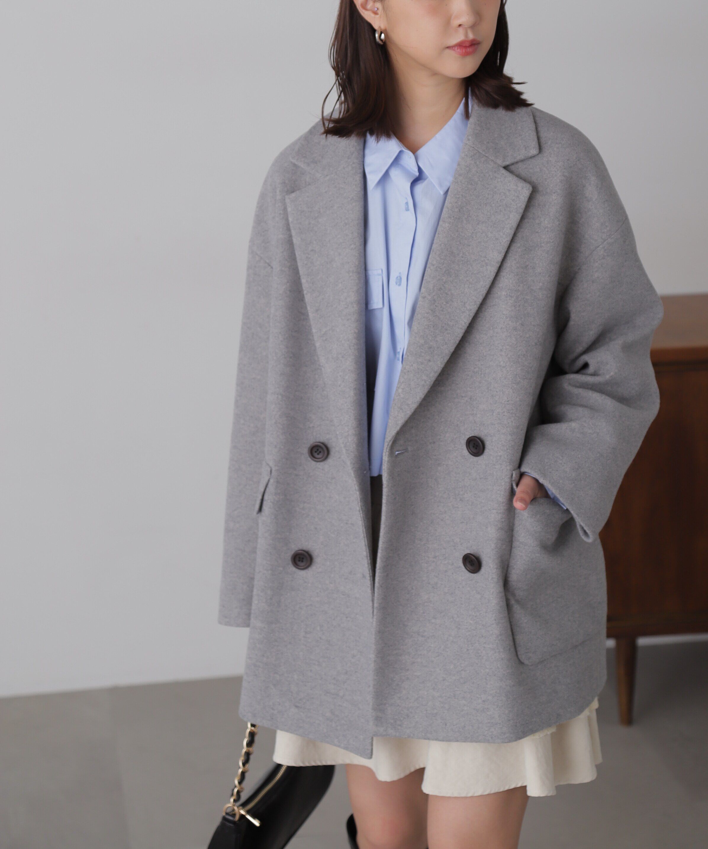  「オーバーサイズジャケットコート」|その他|