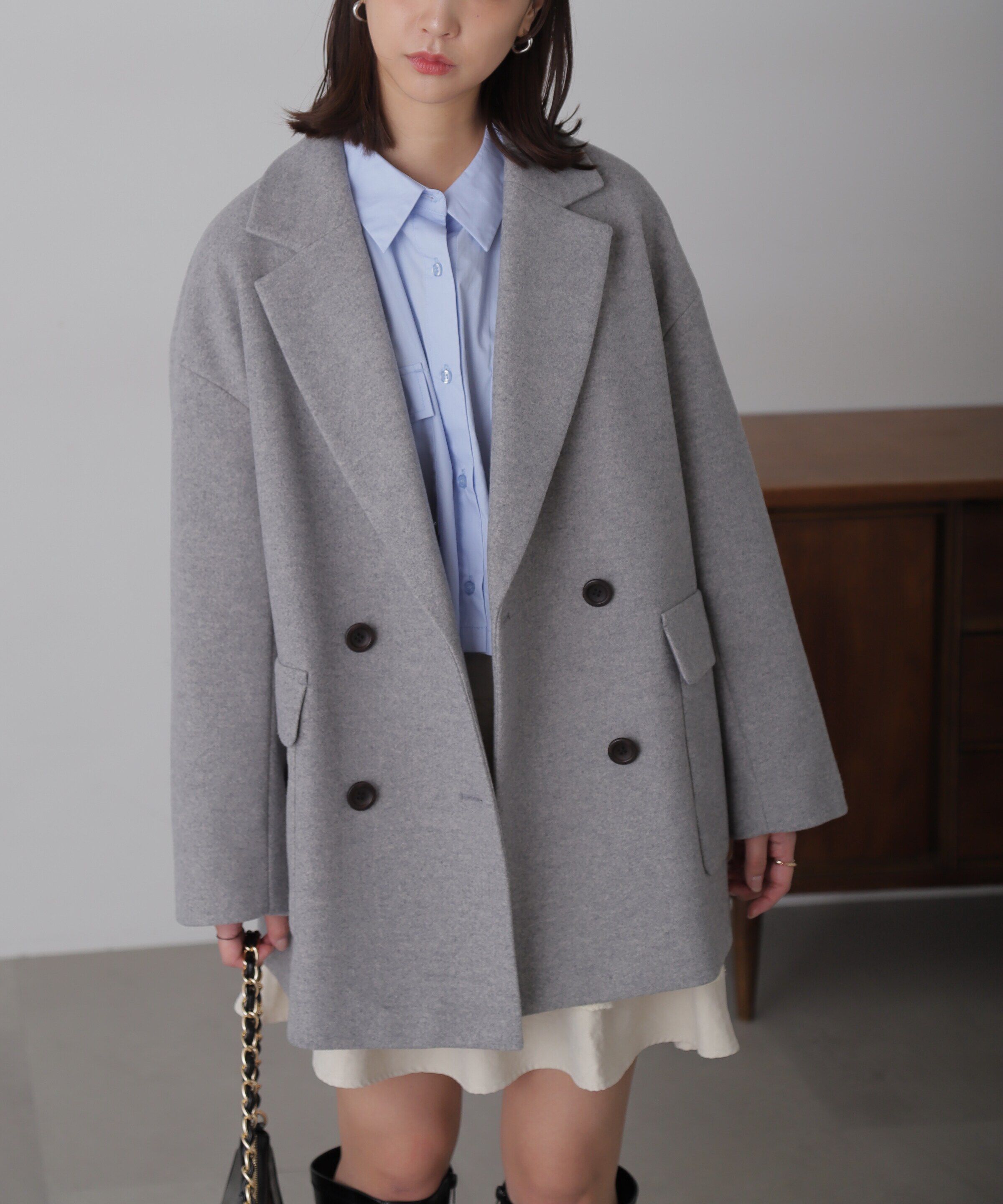  「オーバーサイズジャケットコート」|その他|