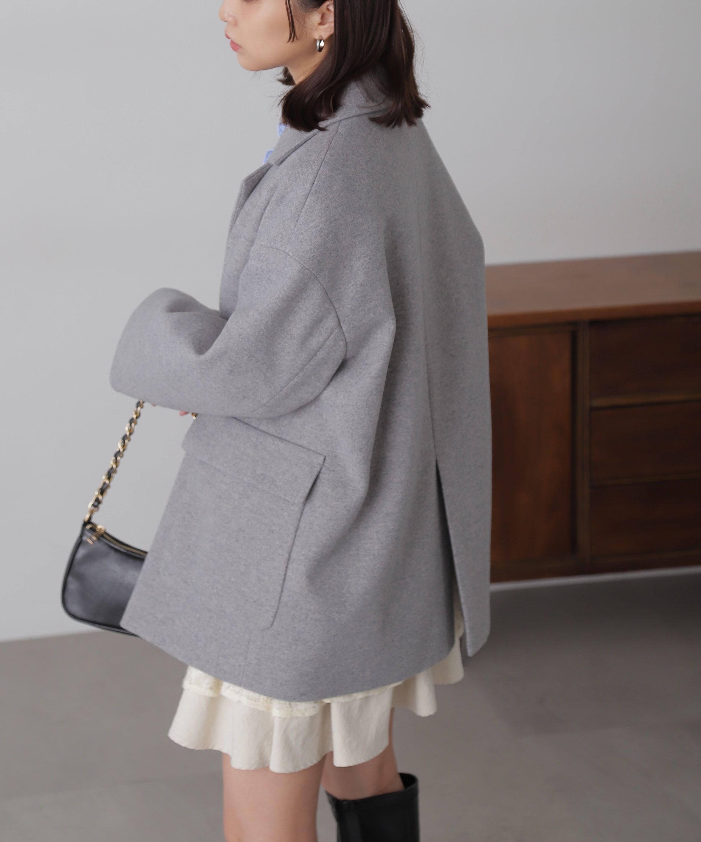  「オーバーサイズジャケットコート」|その他|