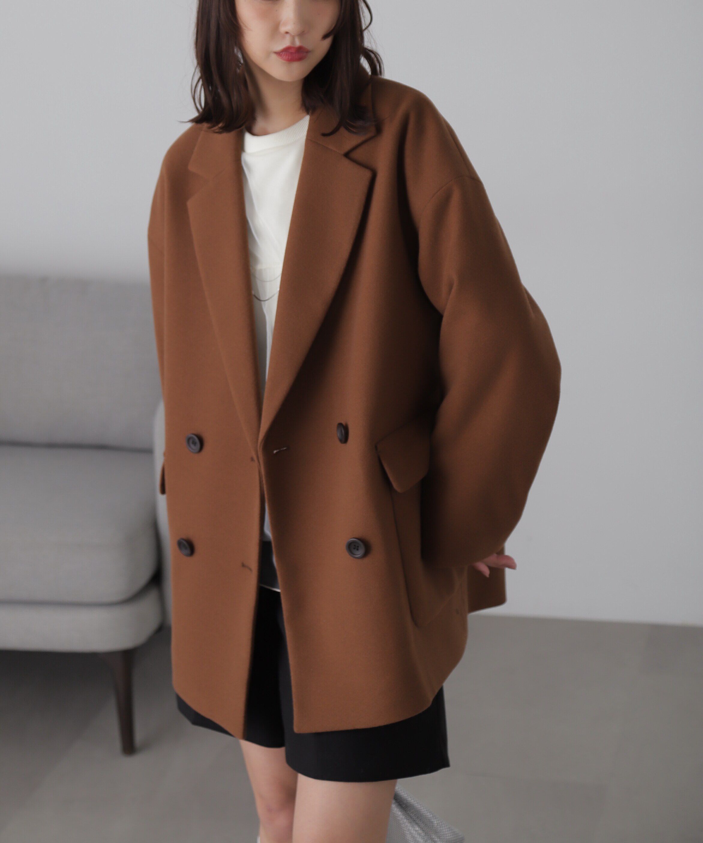  「オーバーサイズジャケットコート」|その他|