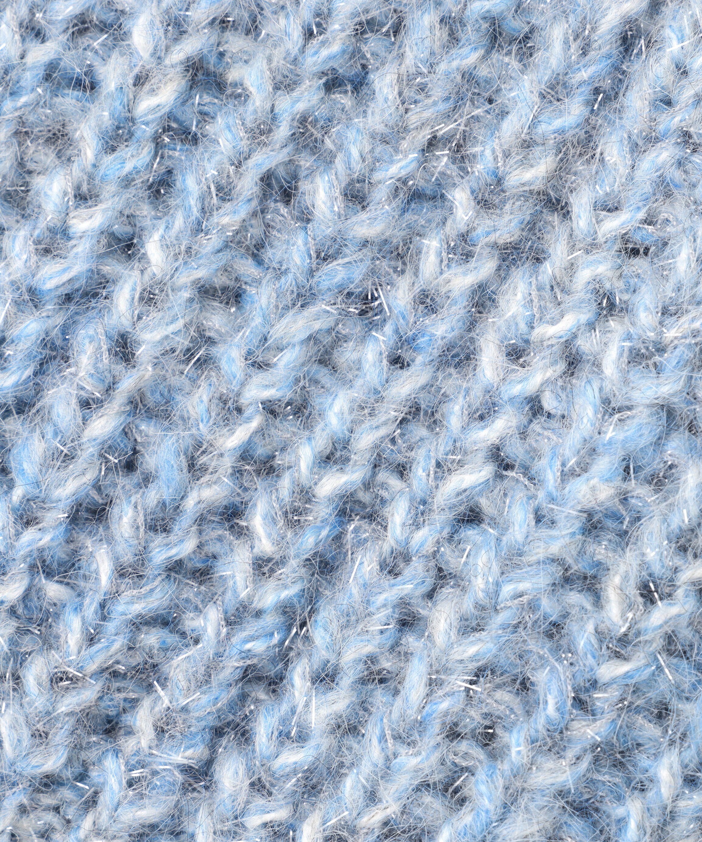  「袖ボリューム畦ラメニット」|ニット・セーター|