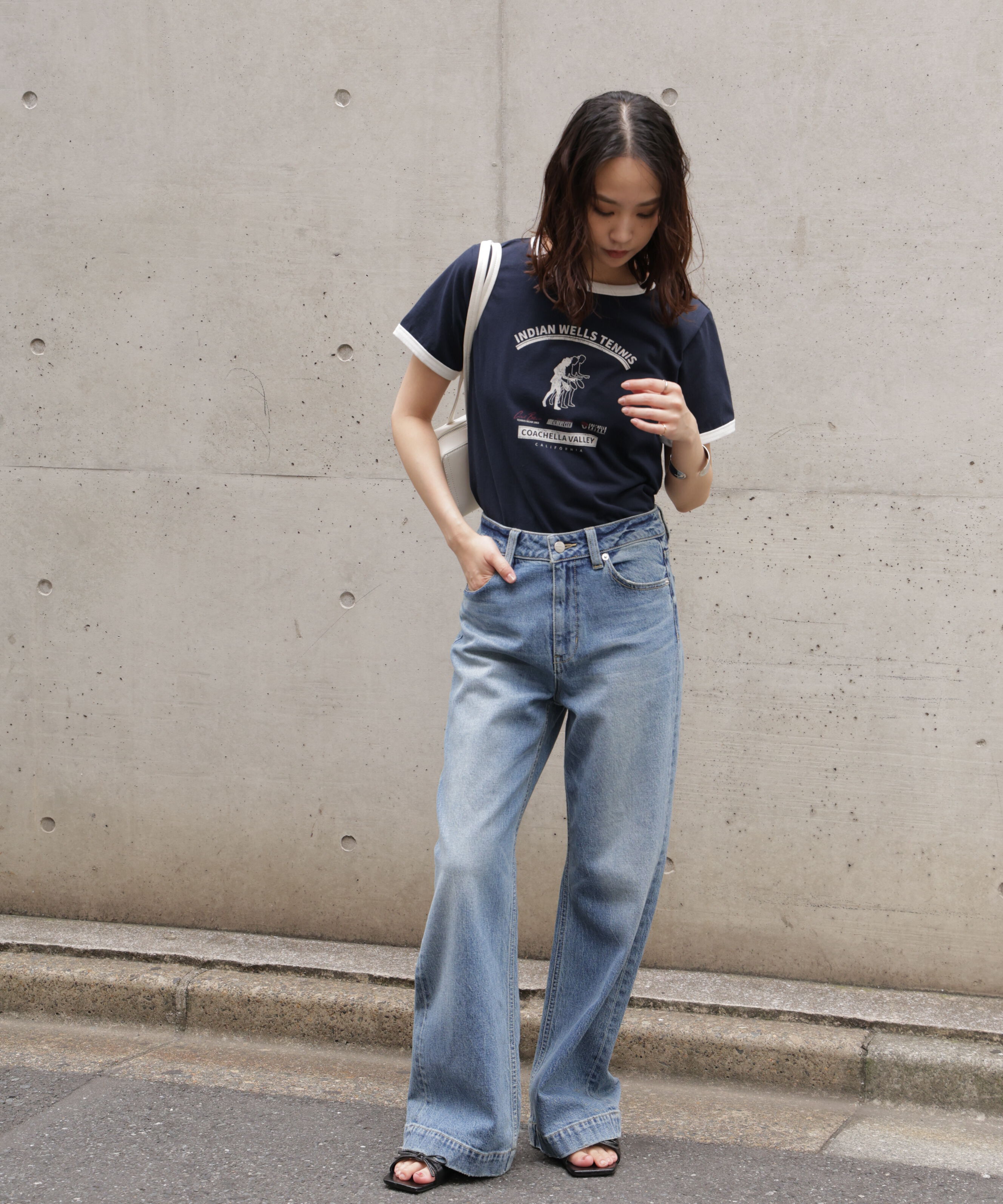  「〈フリーズマート別注〉PICCADILLY ベーシックワイドデニムパンツ」|その他|