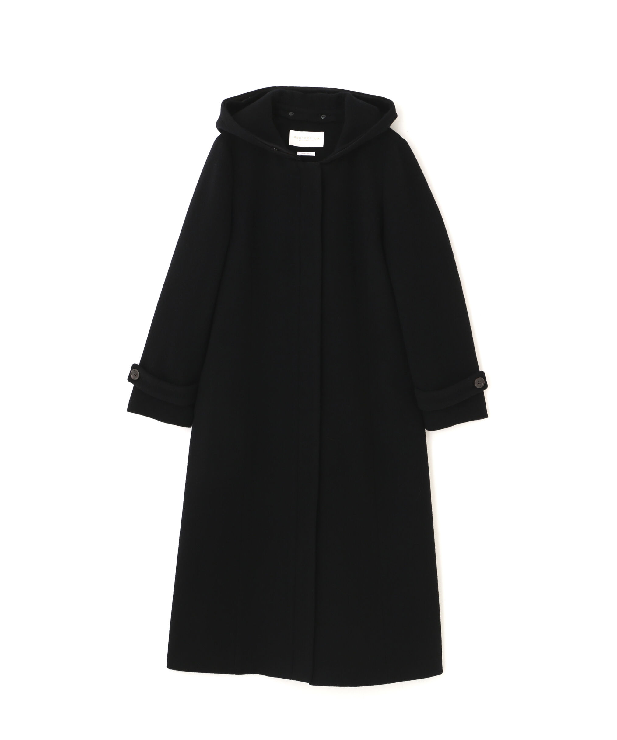 PROPORTION BODY DRESSING「モッサフードフェイクファーロングコート 25AW」|その他|