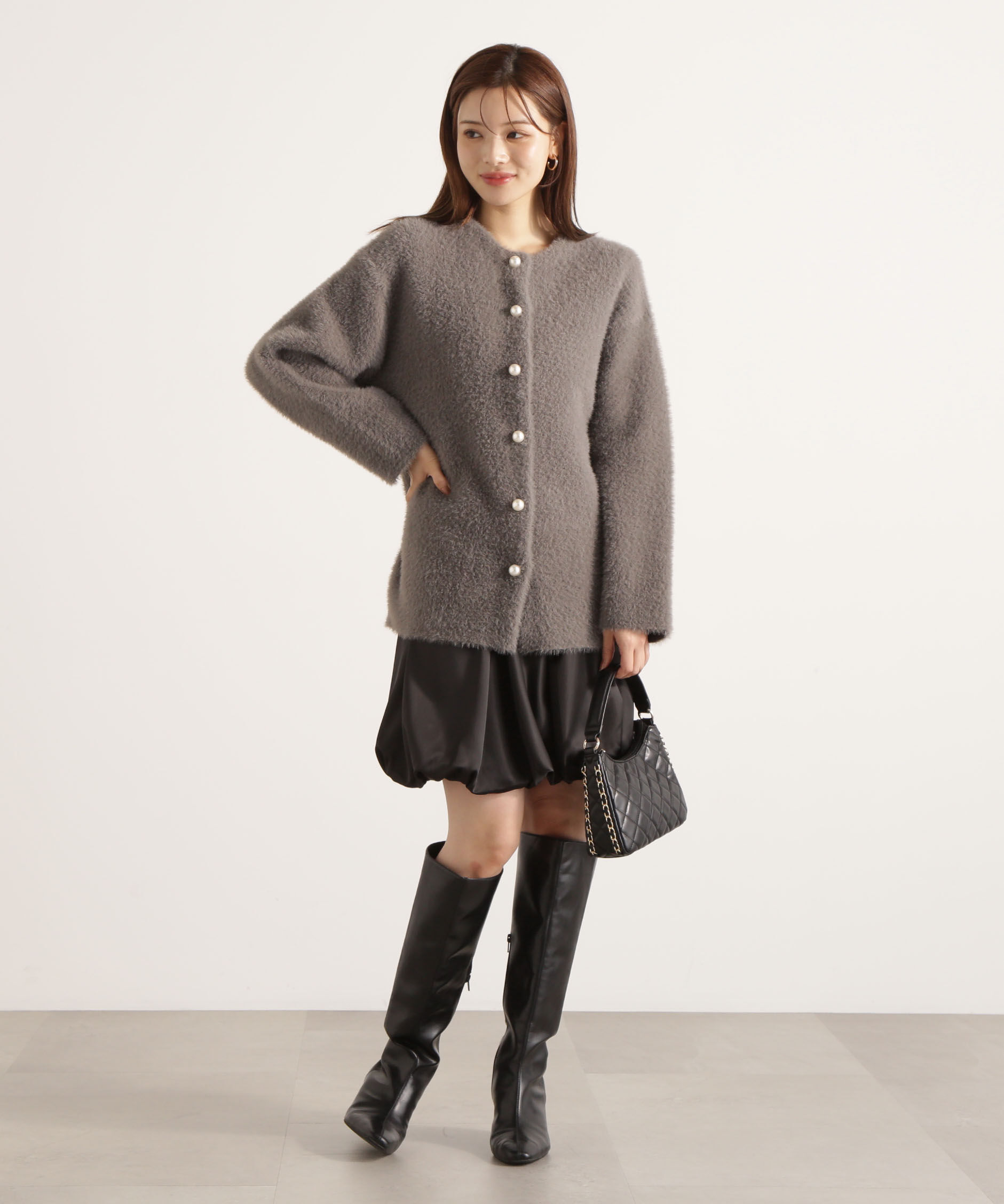 PROPORTION BODY DRESSING「フェザージャコット 25AW」|ブルゾン・スタジャン|