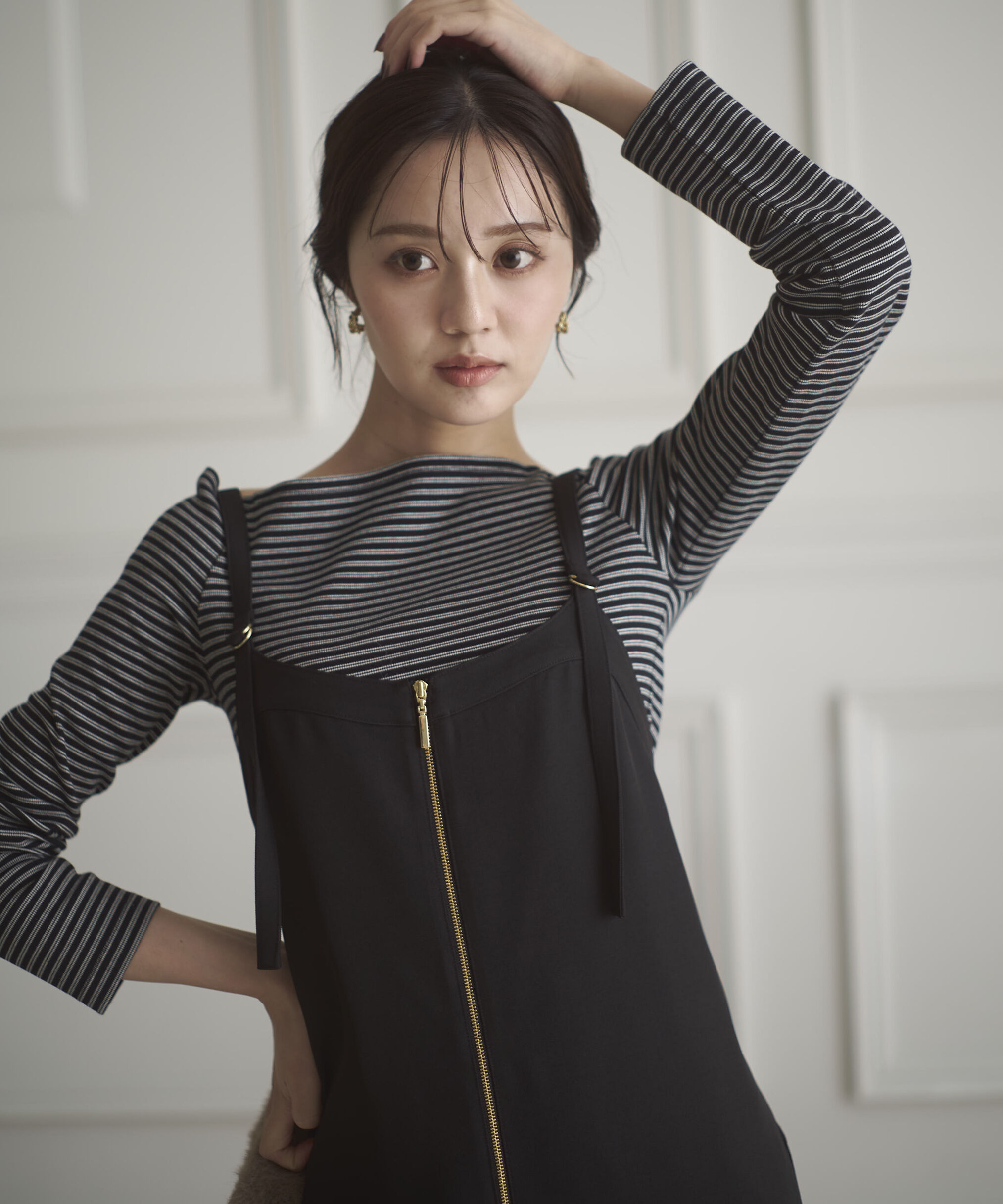 PROPORTION BODY DRESSING「＜ハンドウォッシャブル＞オフショルカットソー」|Tシャツ・カットソー|