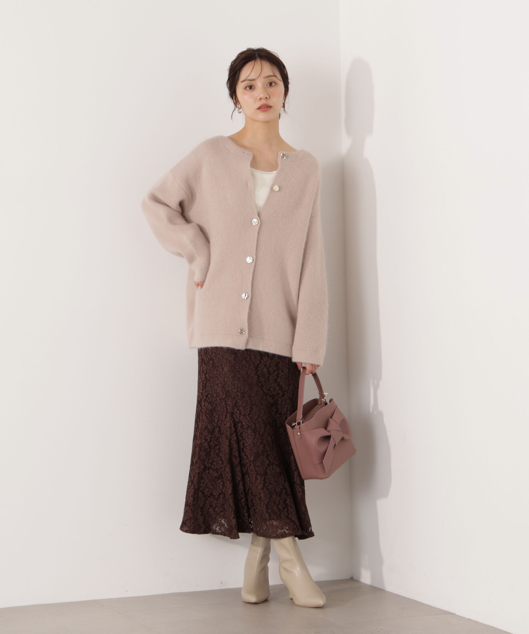 PROPORTION BODY DRESSING「ちら見えガード安心カップ付キャミソール　26SS」|Tシャツ・カットソー|