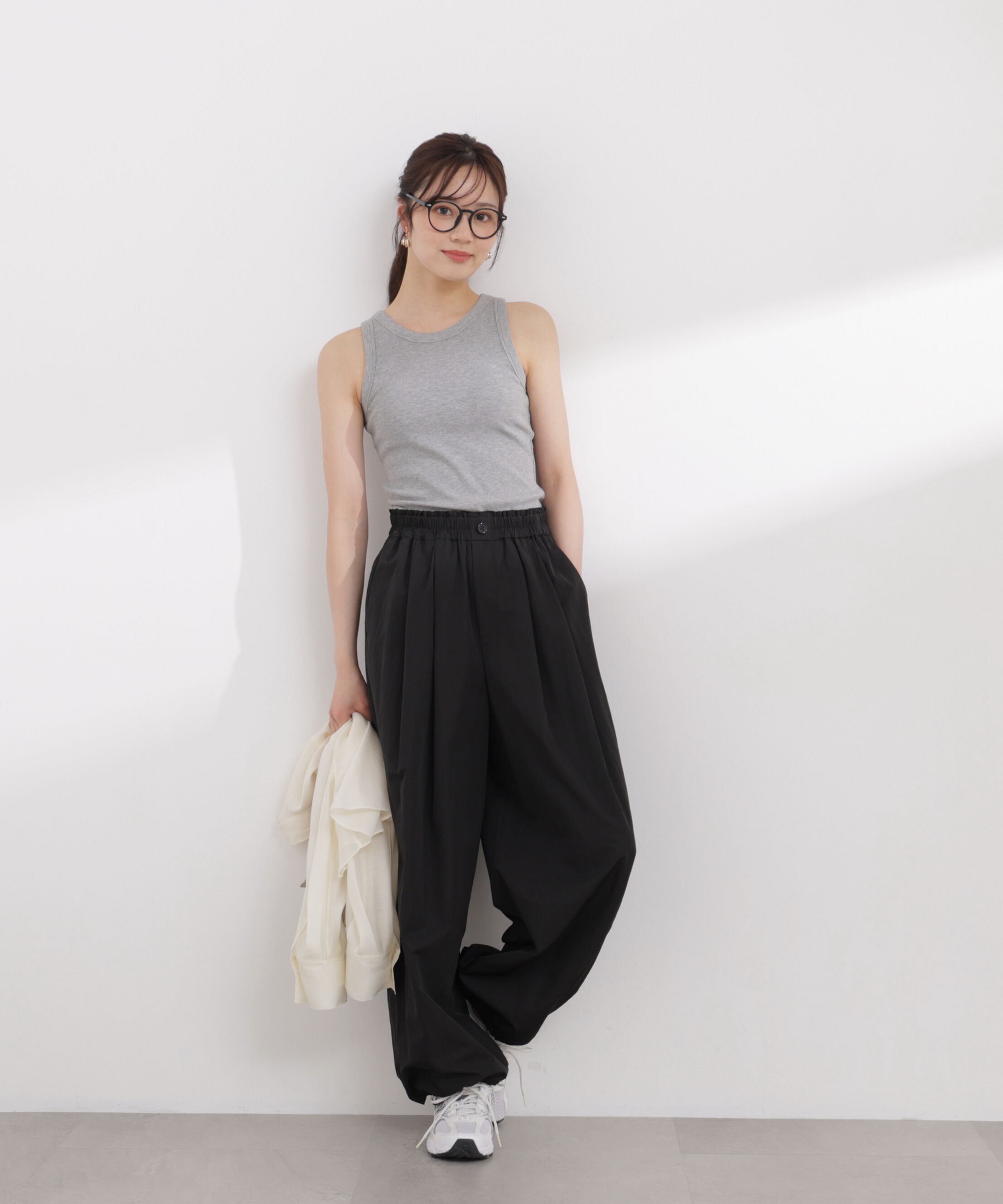 PROPORTION BODY DRESSING「〈a/mie〉カップ付きアメスリ 26SS」|Tシャツ・カットソー|