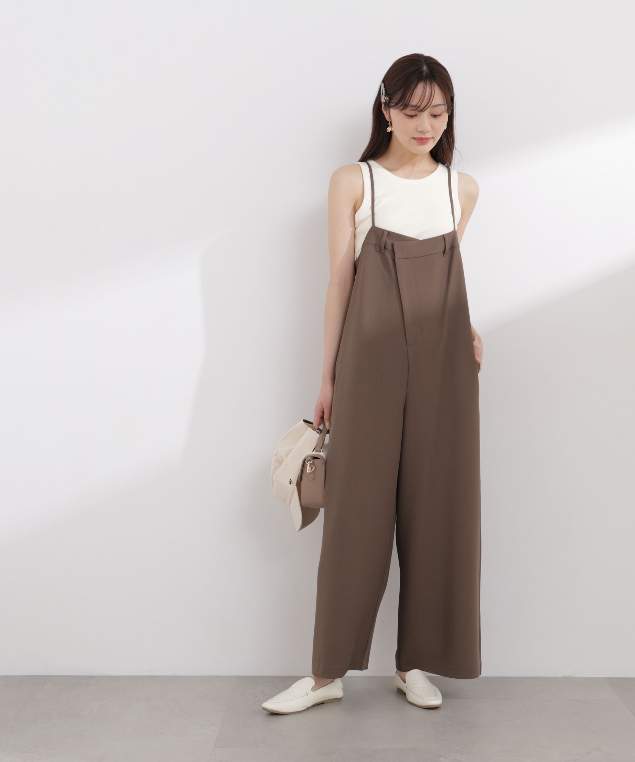 PROPORTION BODY DRESSING「〈a/mie〉カップ付きアメスリ 26SS」|Tシャツ・カットソー|