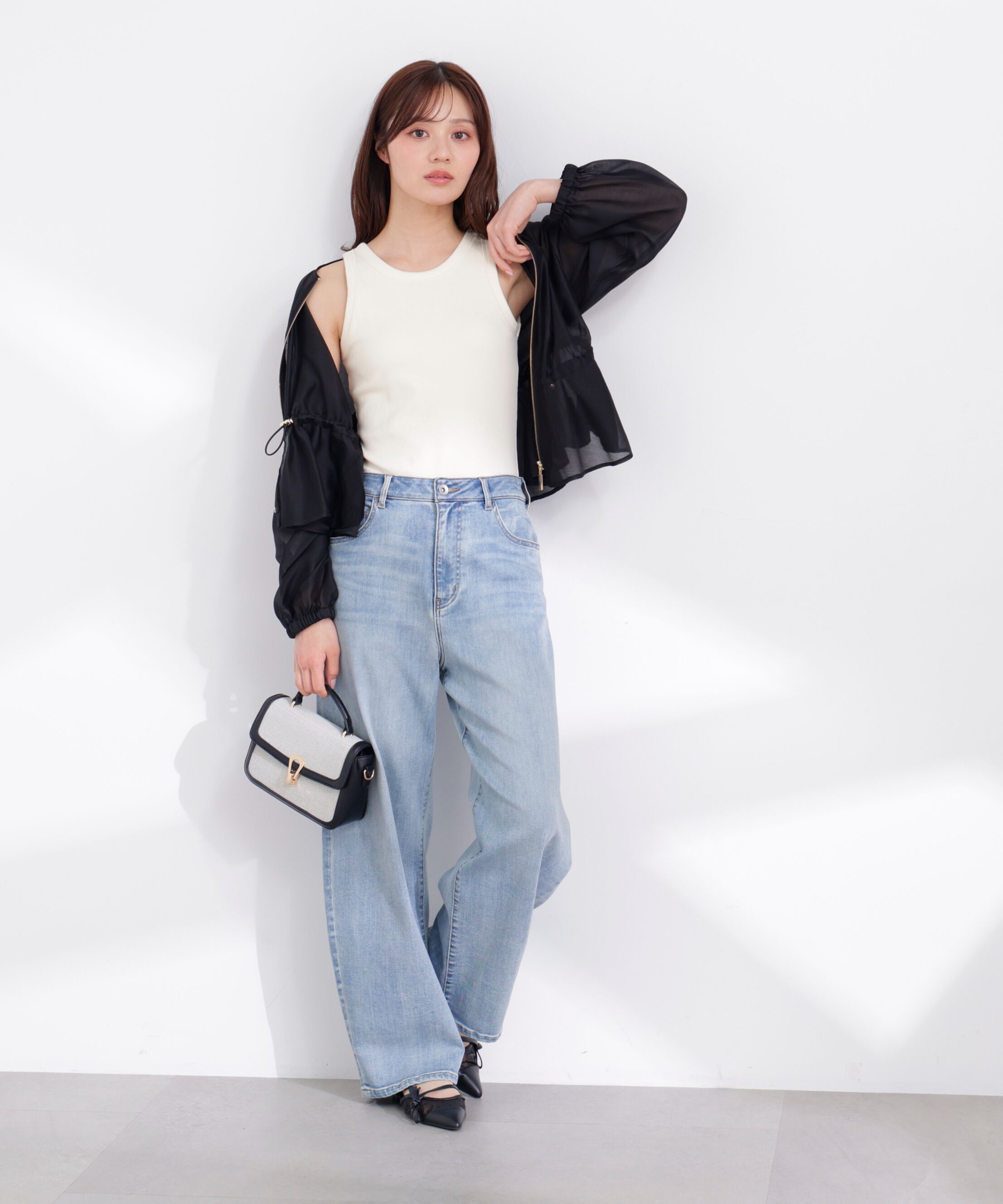 PROPORTION BODY DRESSING「〈a/mie〉カップ付きアメスリ 26SS」|Tシャツ・カットソー|