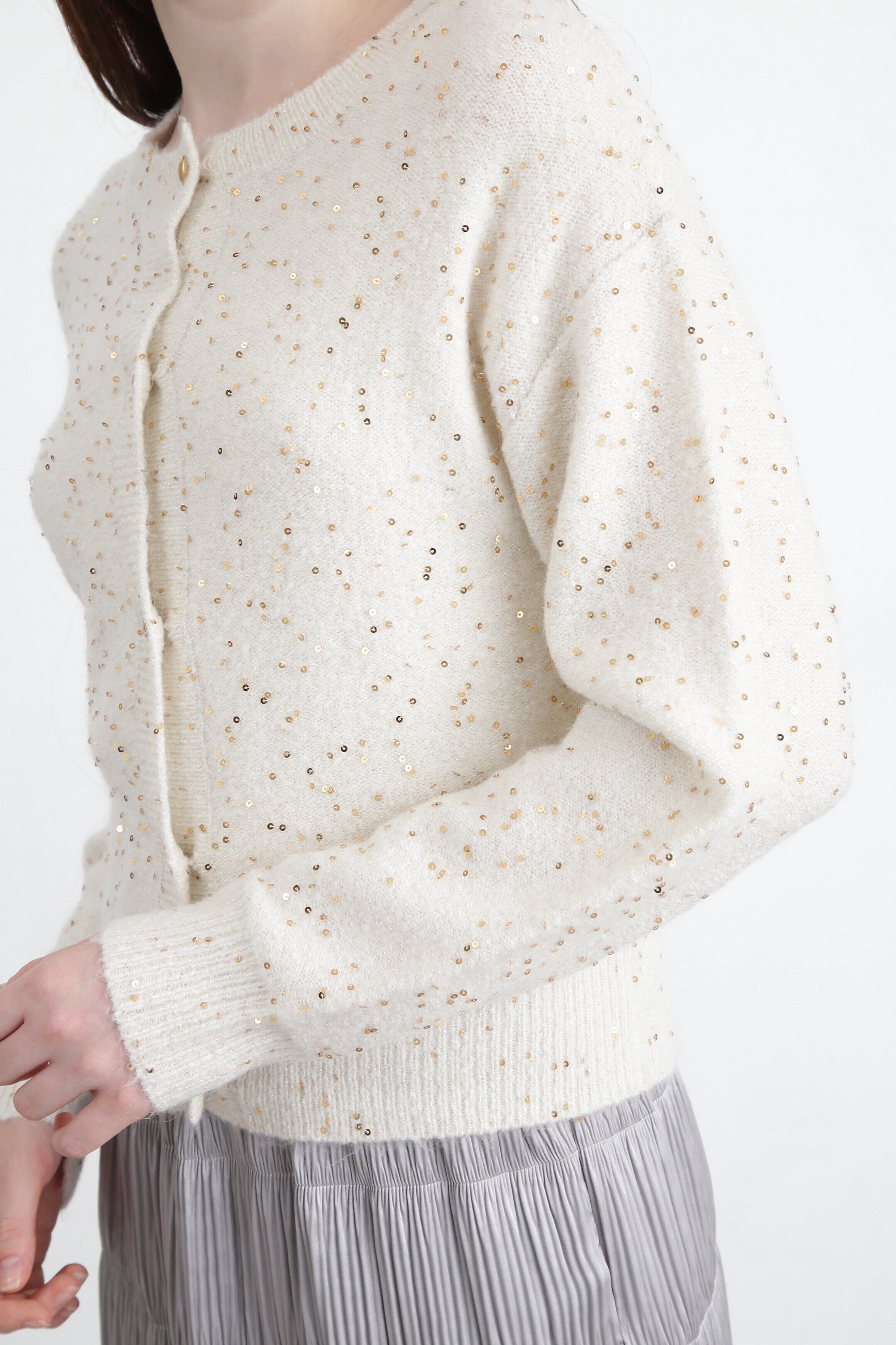  「◆スパンコールニットカーディガン」|その他|