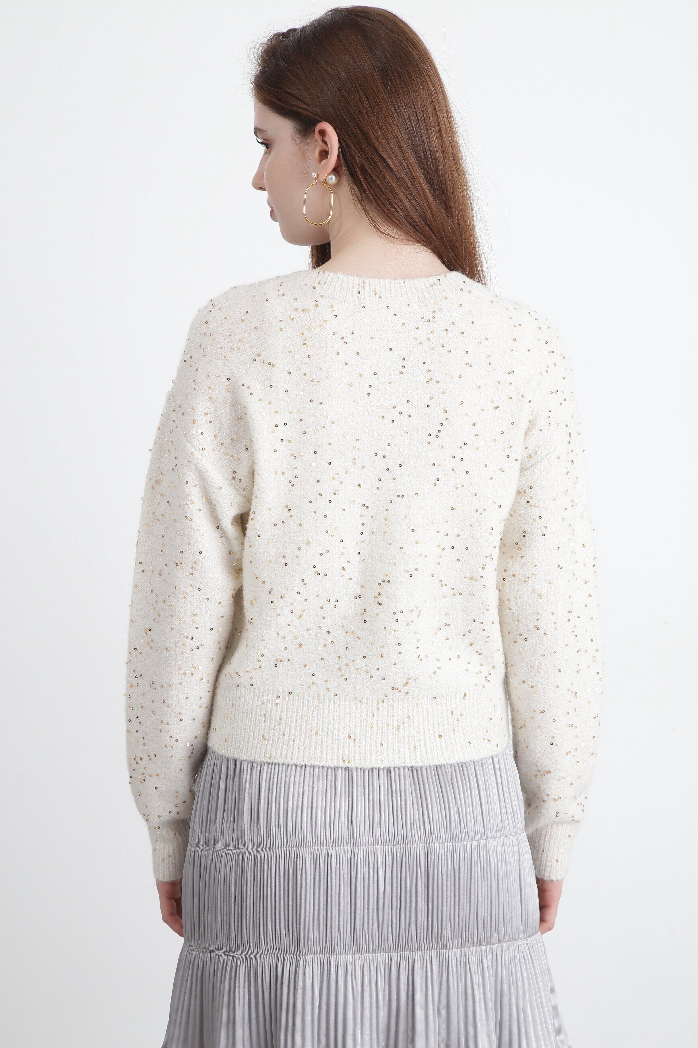  「◆スパンコールニットカーディガン」|その他|